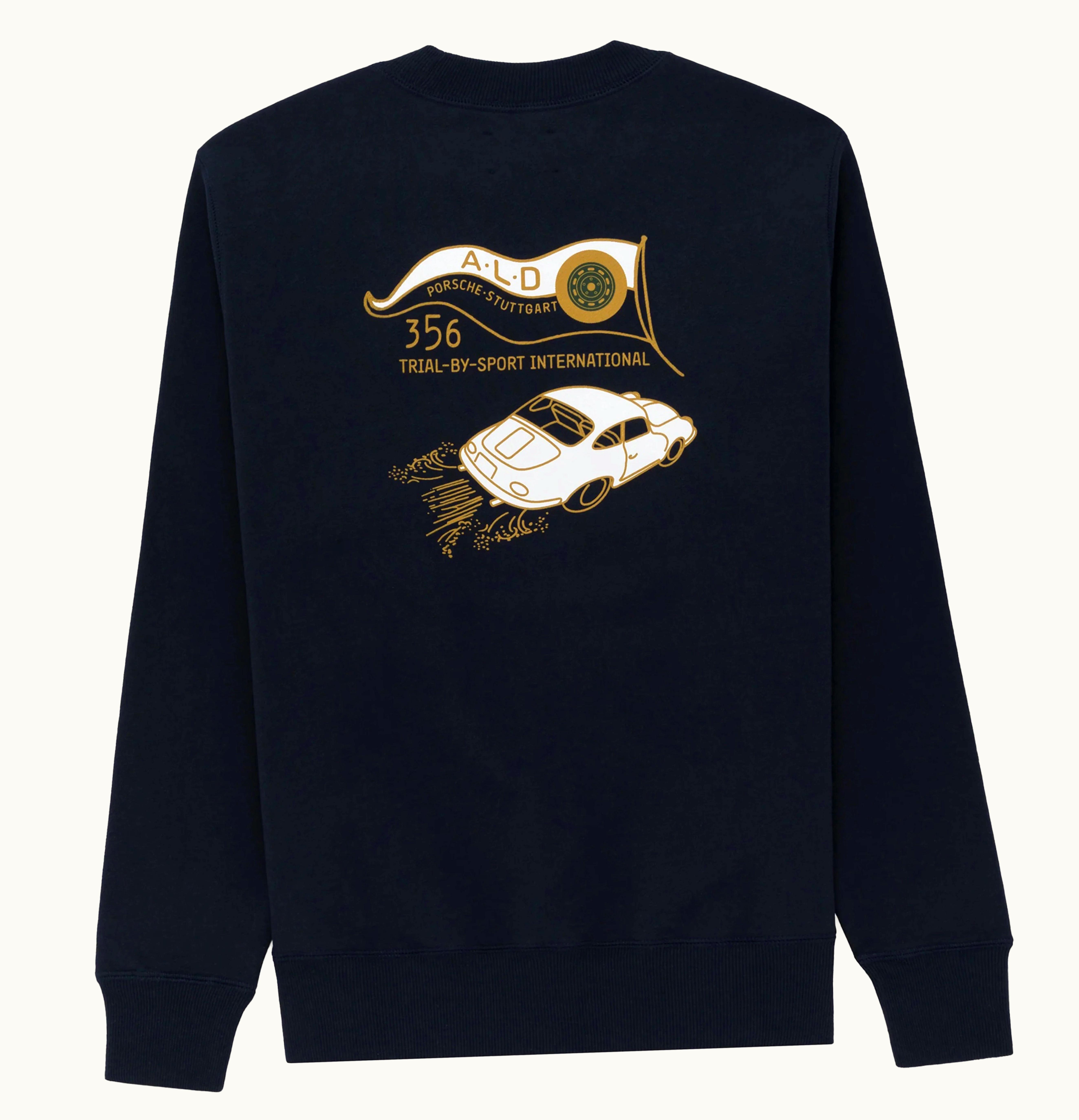 Aime Leon Dore Aime Leon Dore X Porsche 356 Crewneck Sweatshirt Navy