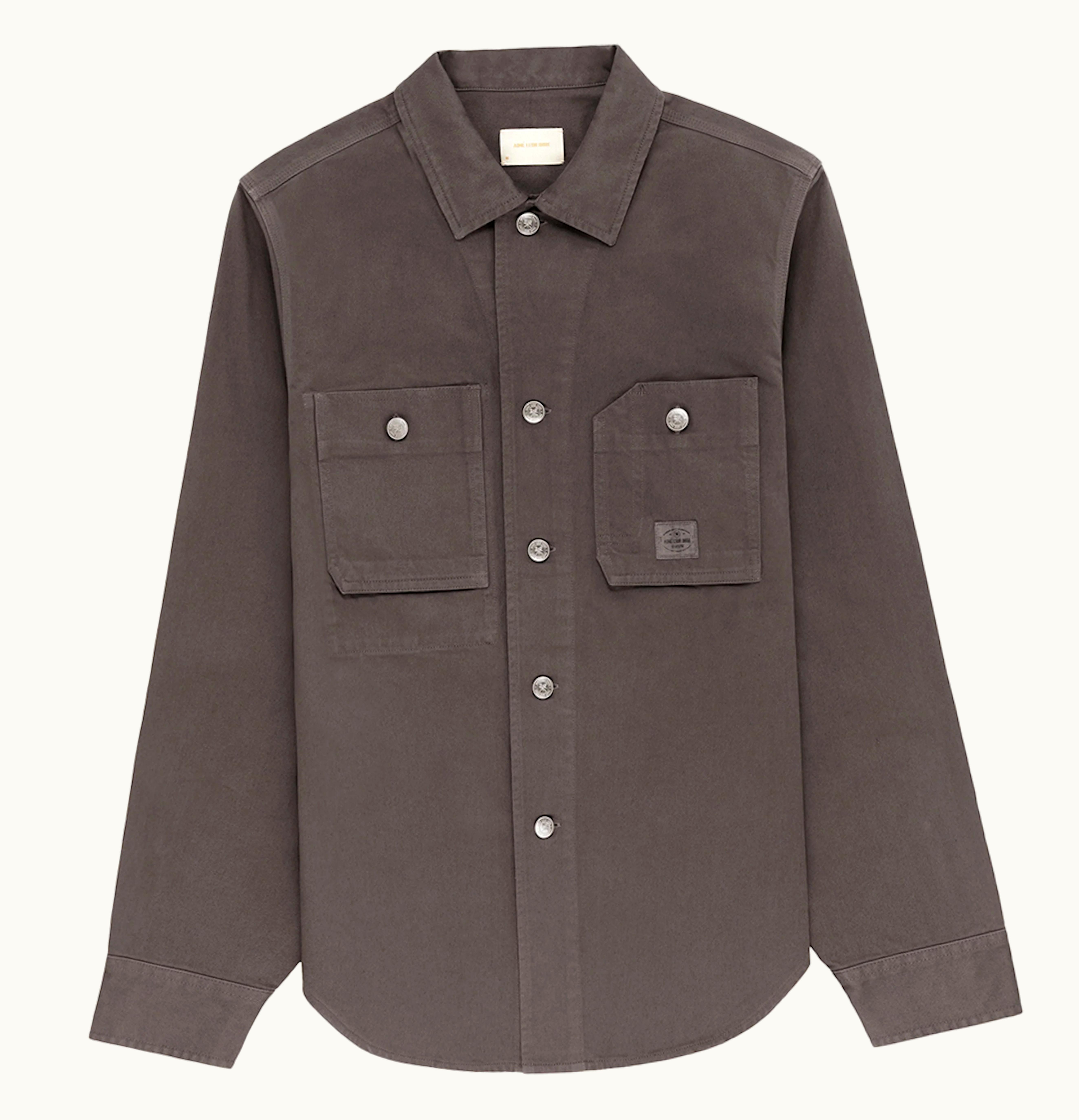 Aime Leon Dore Aime Leon Dore Twill Work Shirt Grey