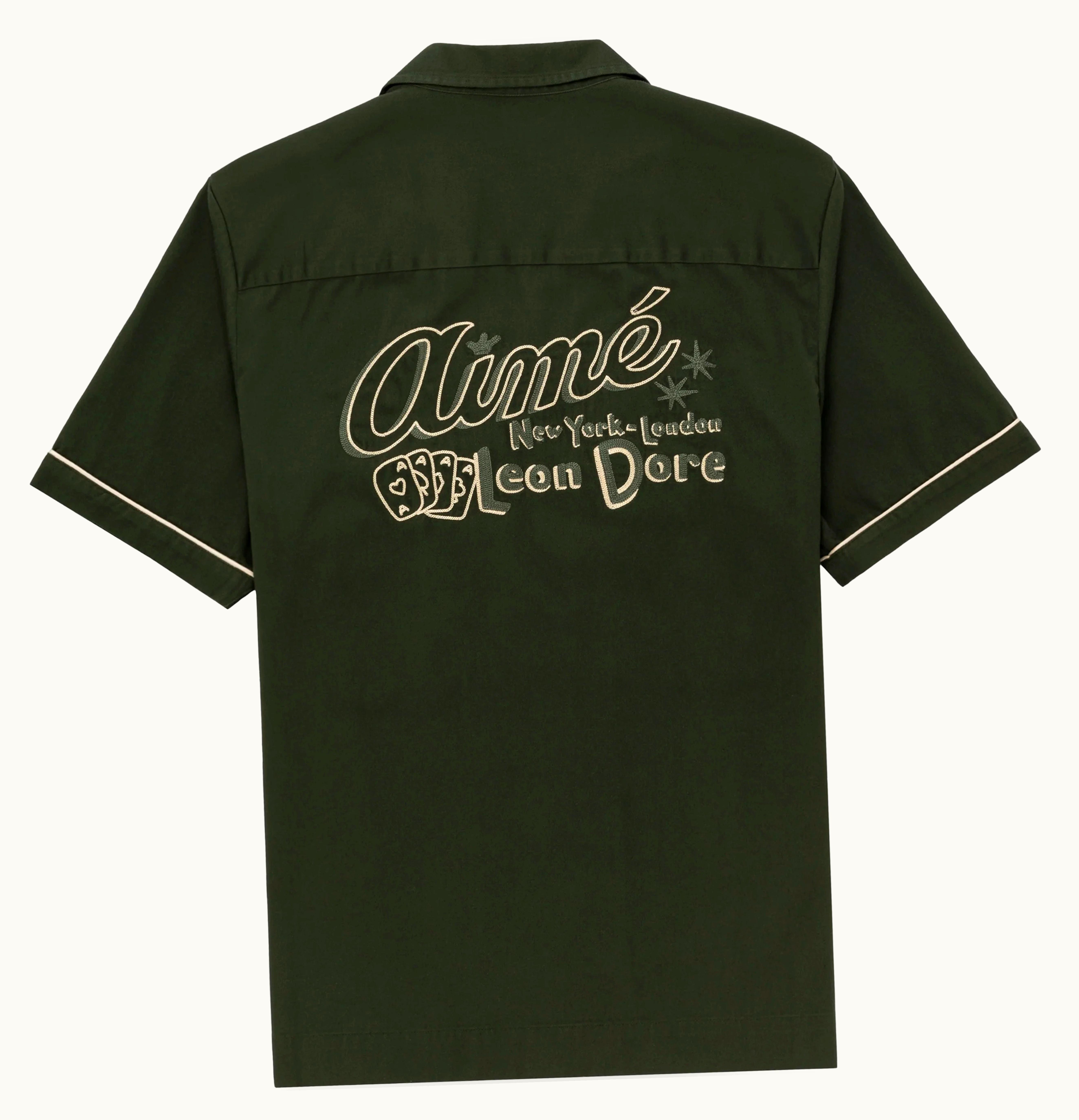 Aime Leon Dore Aime Leon Dore Casino Shirt Green