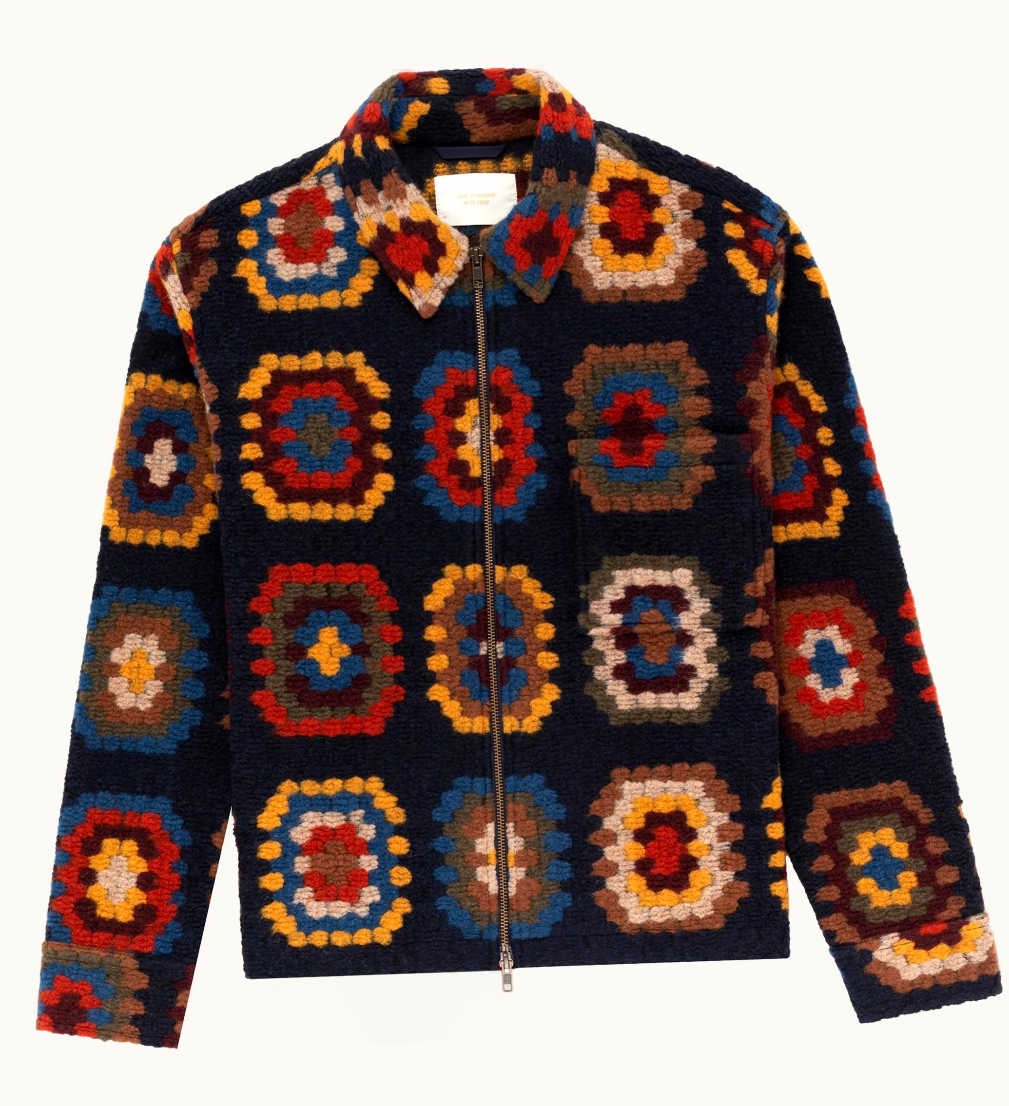 Aime Leon Dore Aime Leon Dore Blanket Overshirt Multicolor