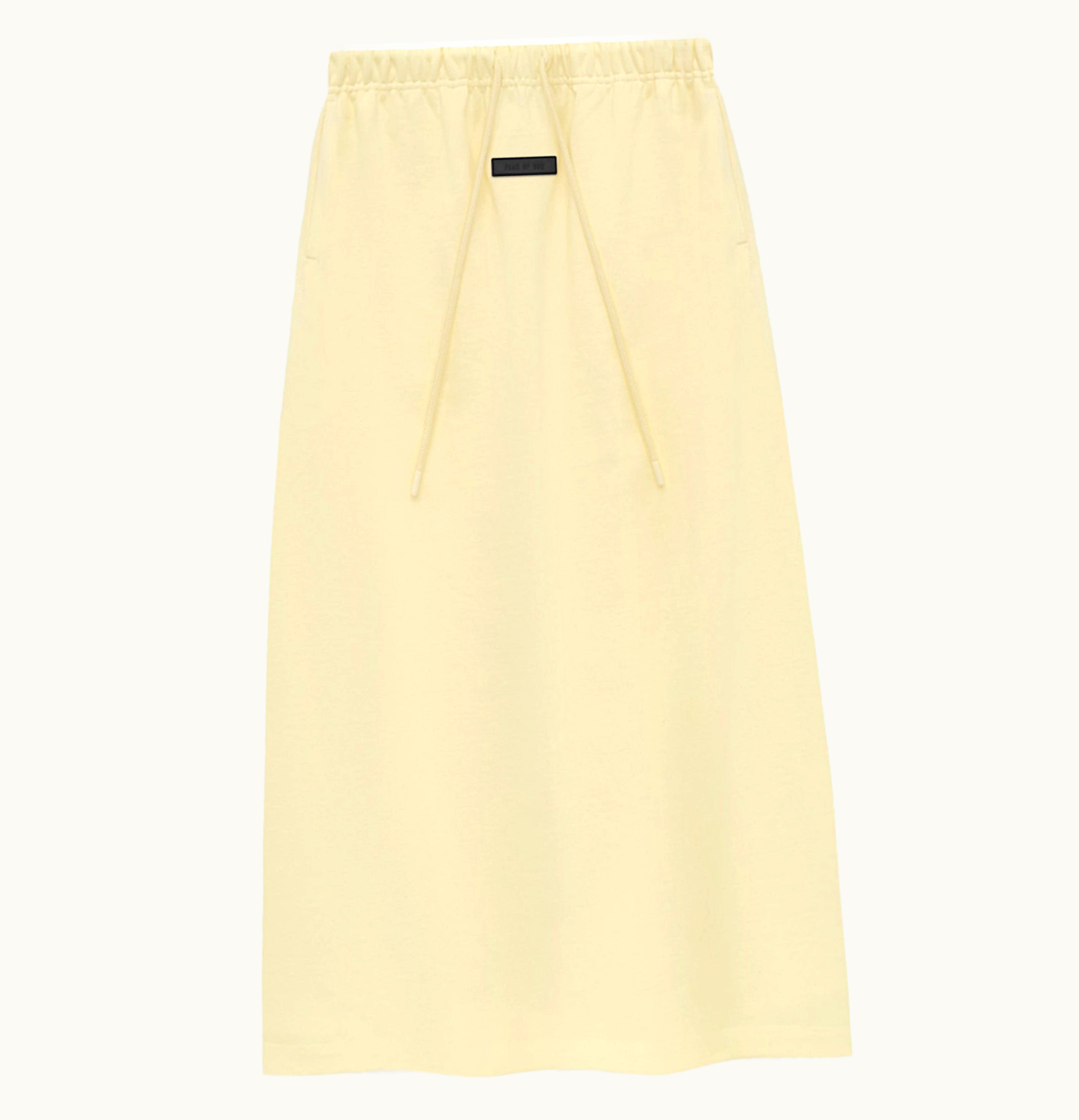 Fear of God Fear Of God Essentials Womens Long Skirt Garden Yellow