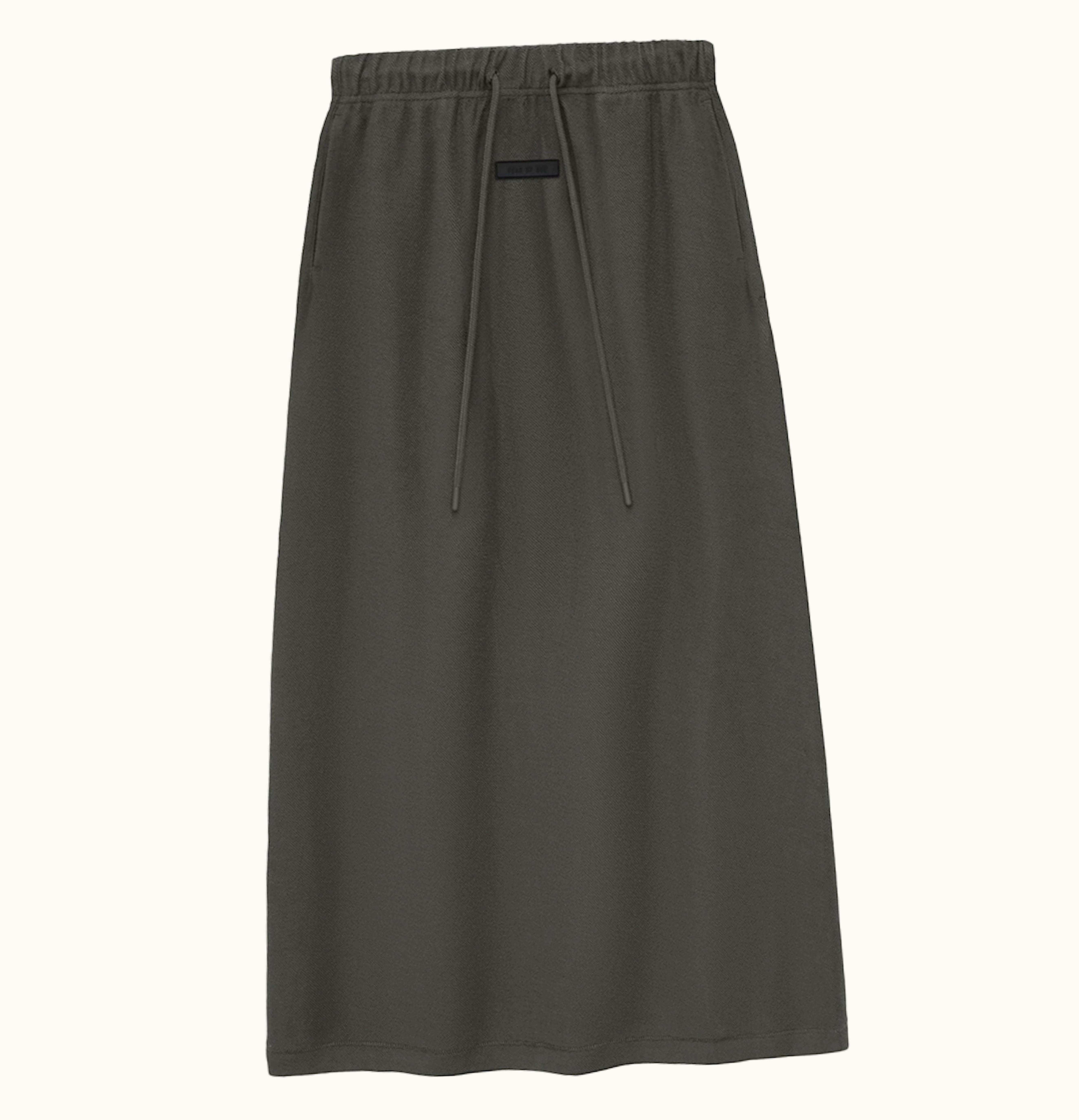 Fear of God Fear Of God Essentials Womens Terry Long Skirt Ink