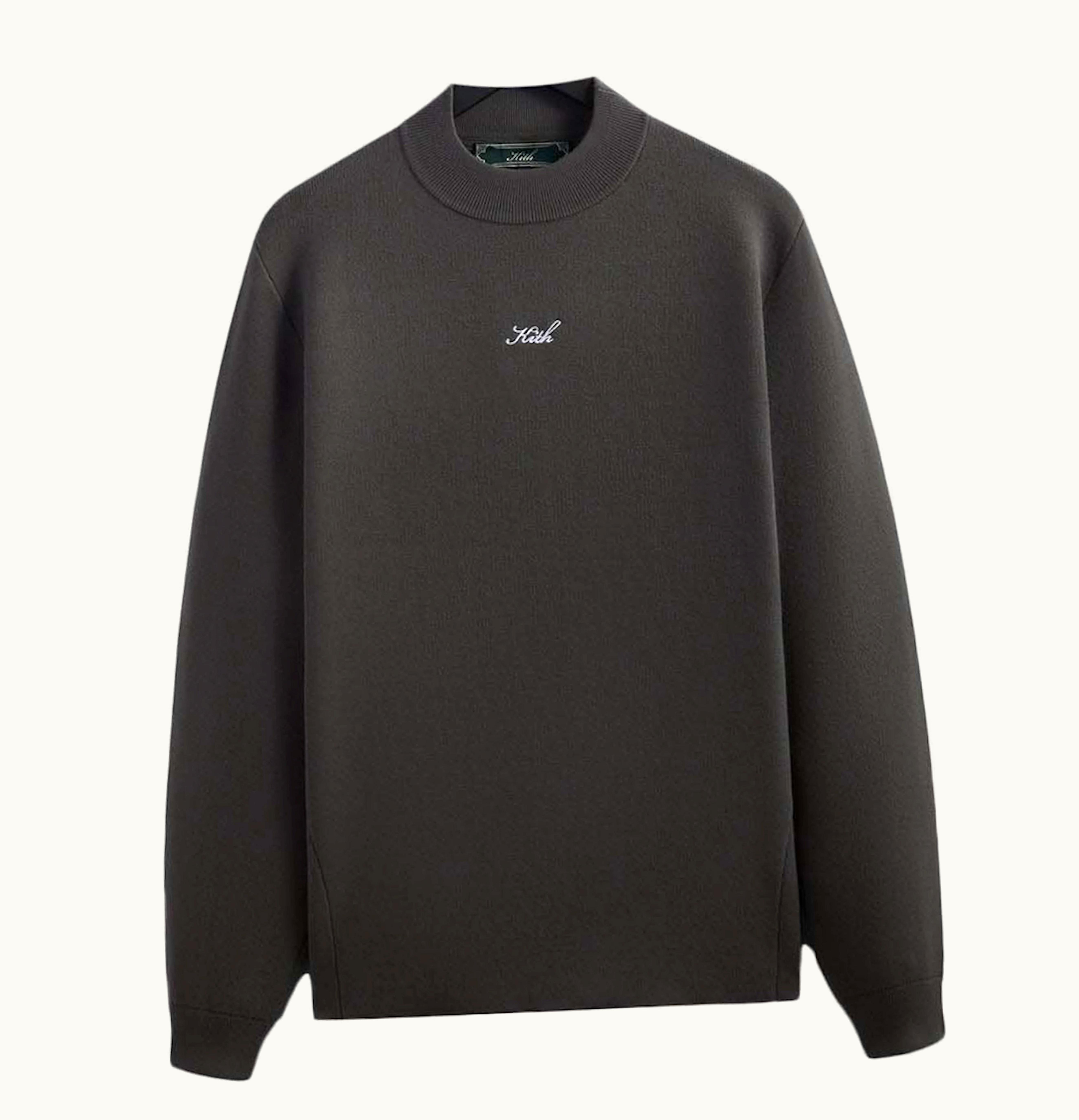 Kith Kith Knit Long Sleeve Mock Neck Machine