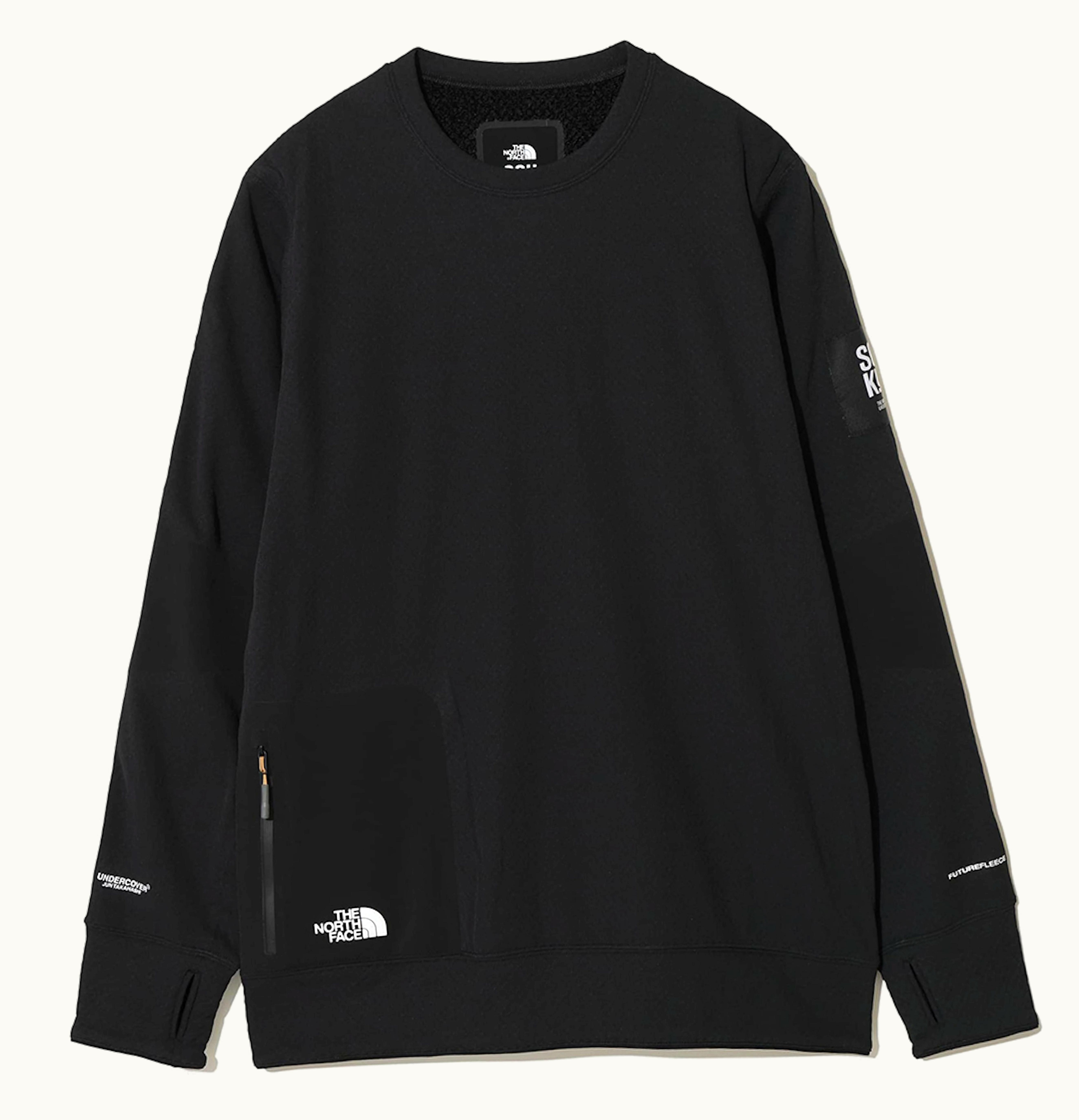 The North Face X Undercover Soukuu Futurefleece Long Sleeve Baselayer Top Tnf Black