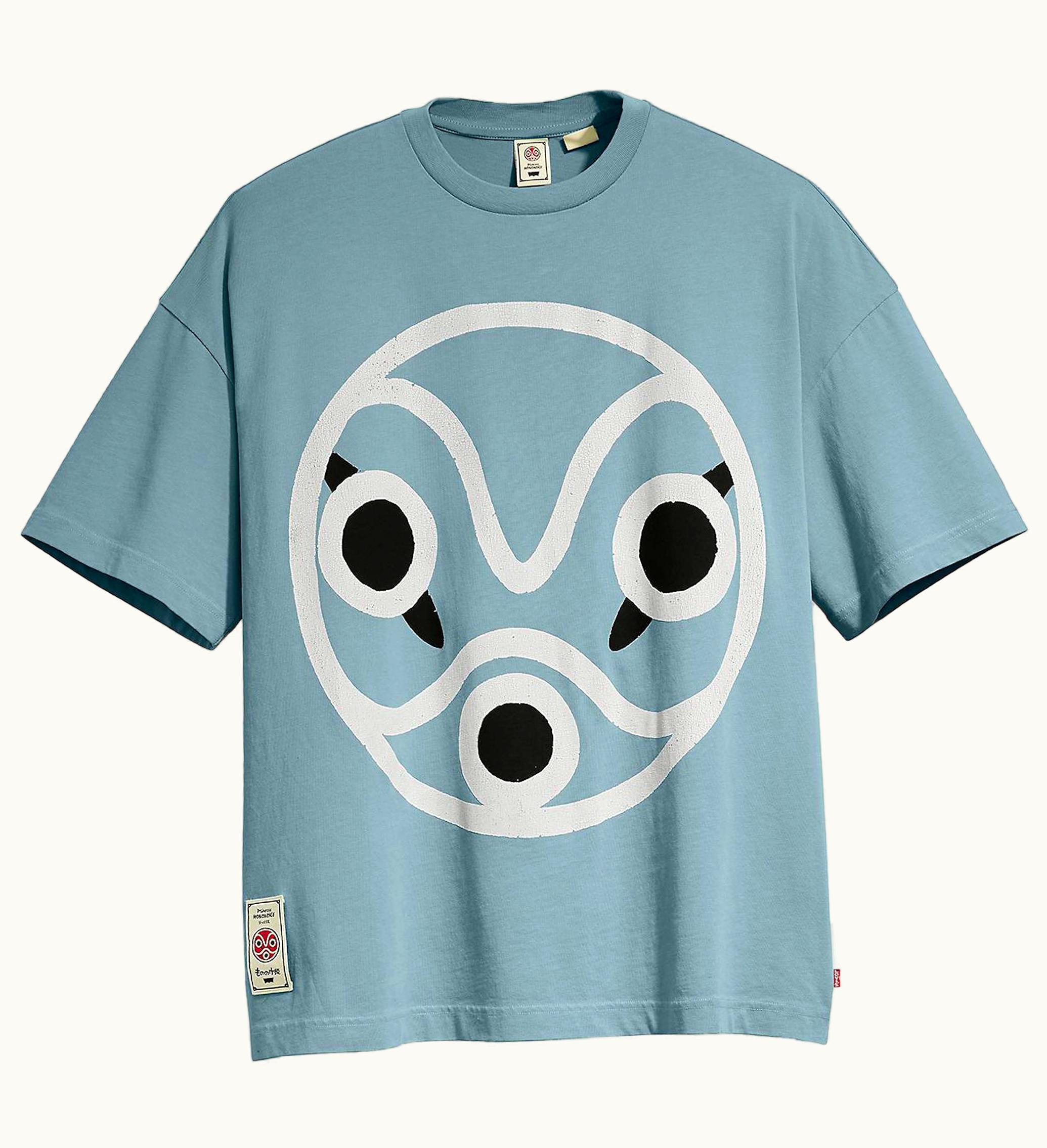 Levis X Princess Mononoke Sans Mask T Shirt Indigo