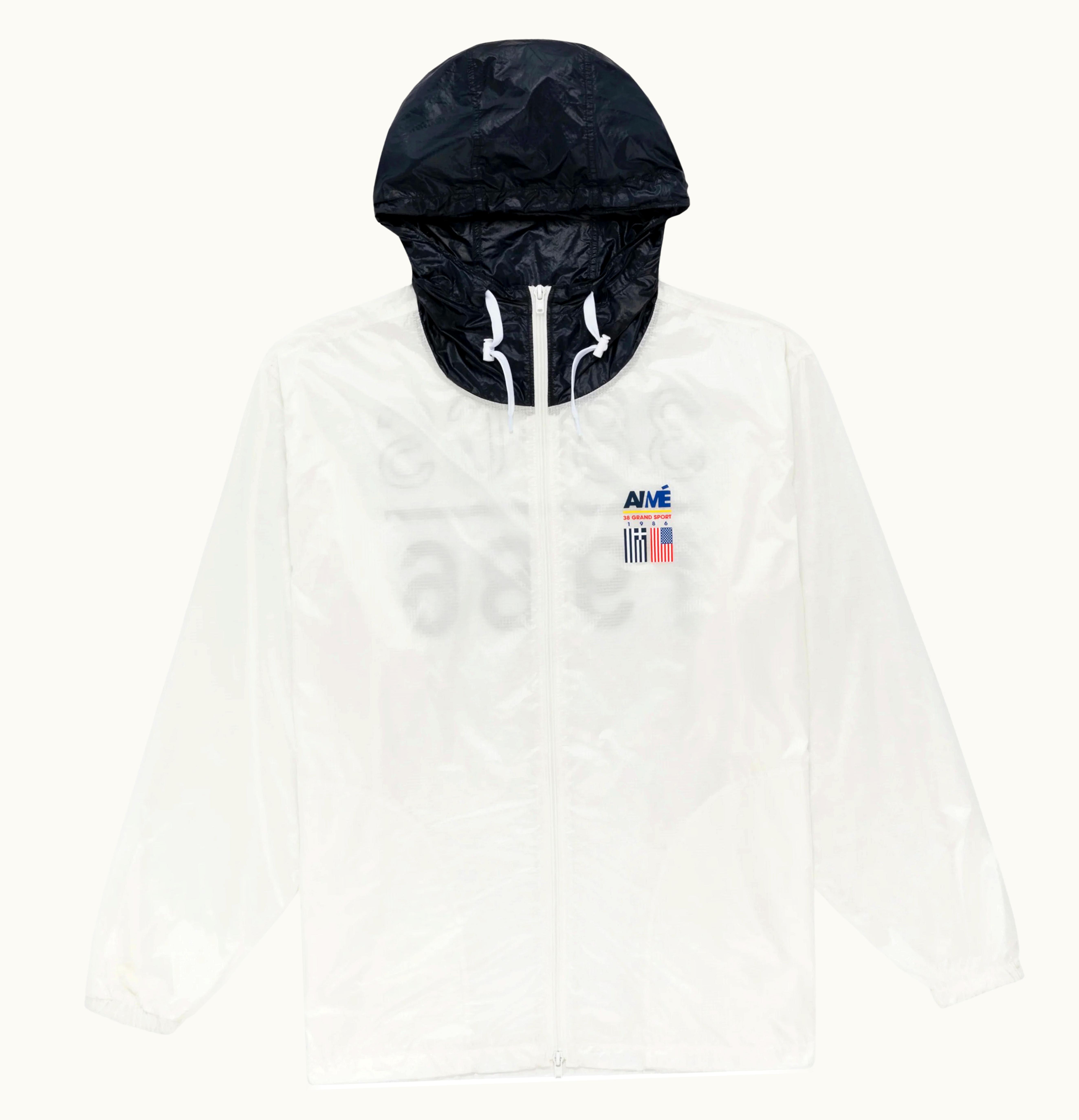 Aime Leon Dore Aime Leon Dore 38 Gs Offshore Windbreaker White