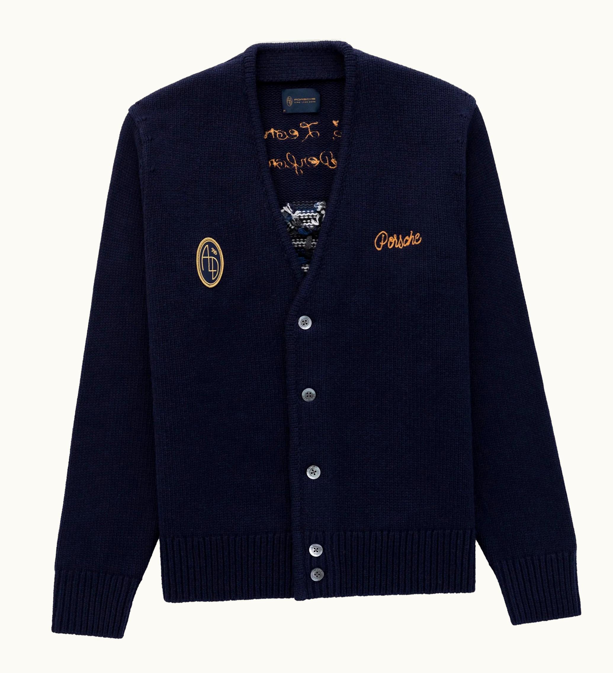 Aime Leon Dore Aime Leon Dore X Porsche 356 Cardigan Navy