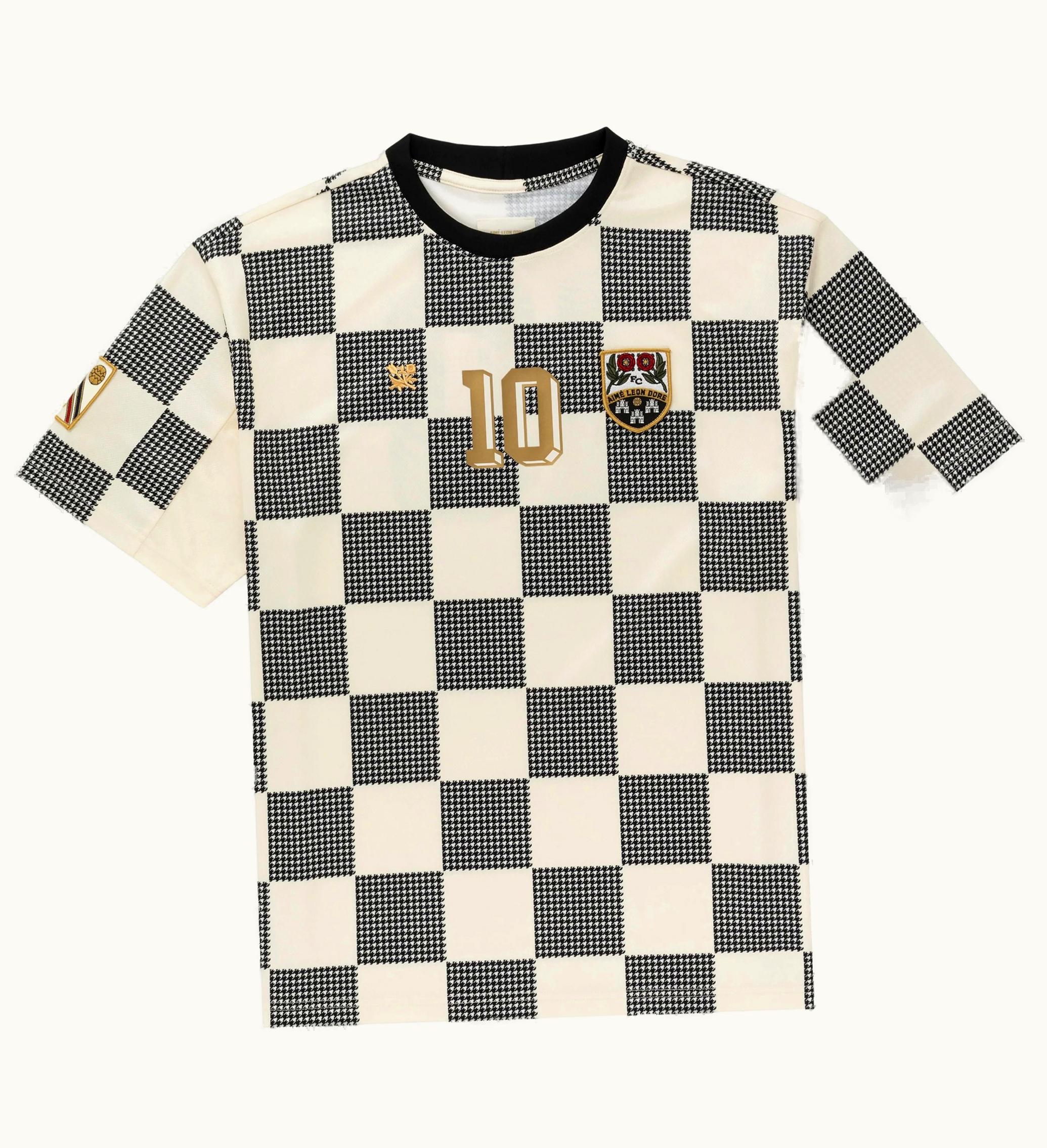 Aime Leon Dore Aime Leon Dore Team Soccer Jersey Black White