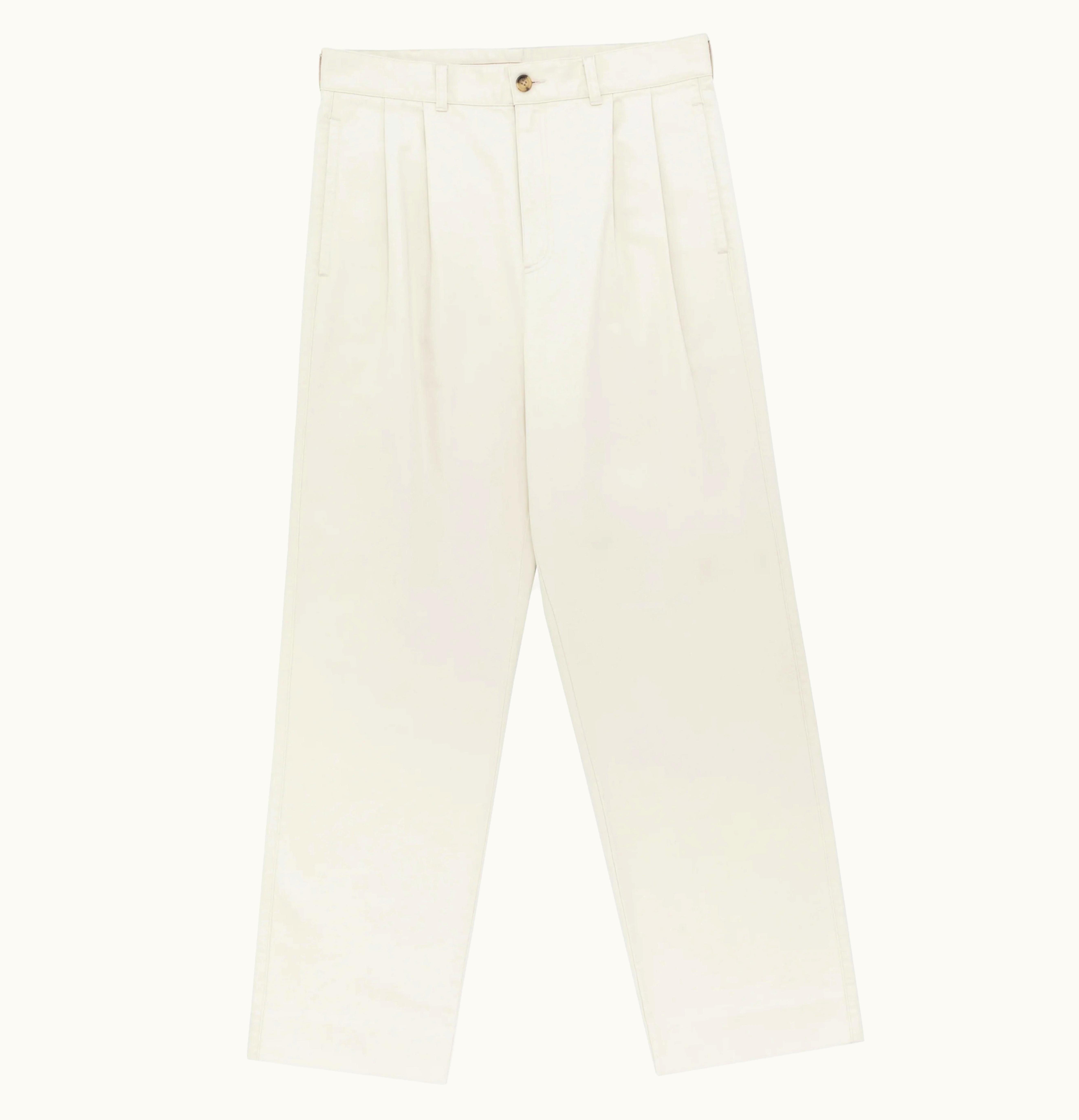 Aime Leon Dore Double Pleated Pant SS23 White