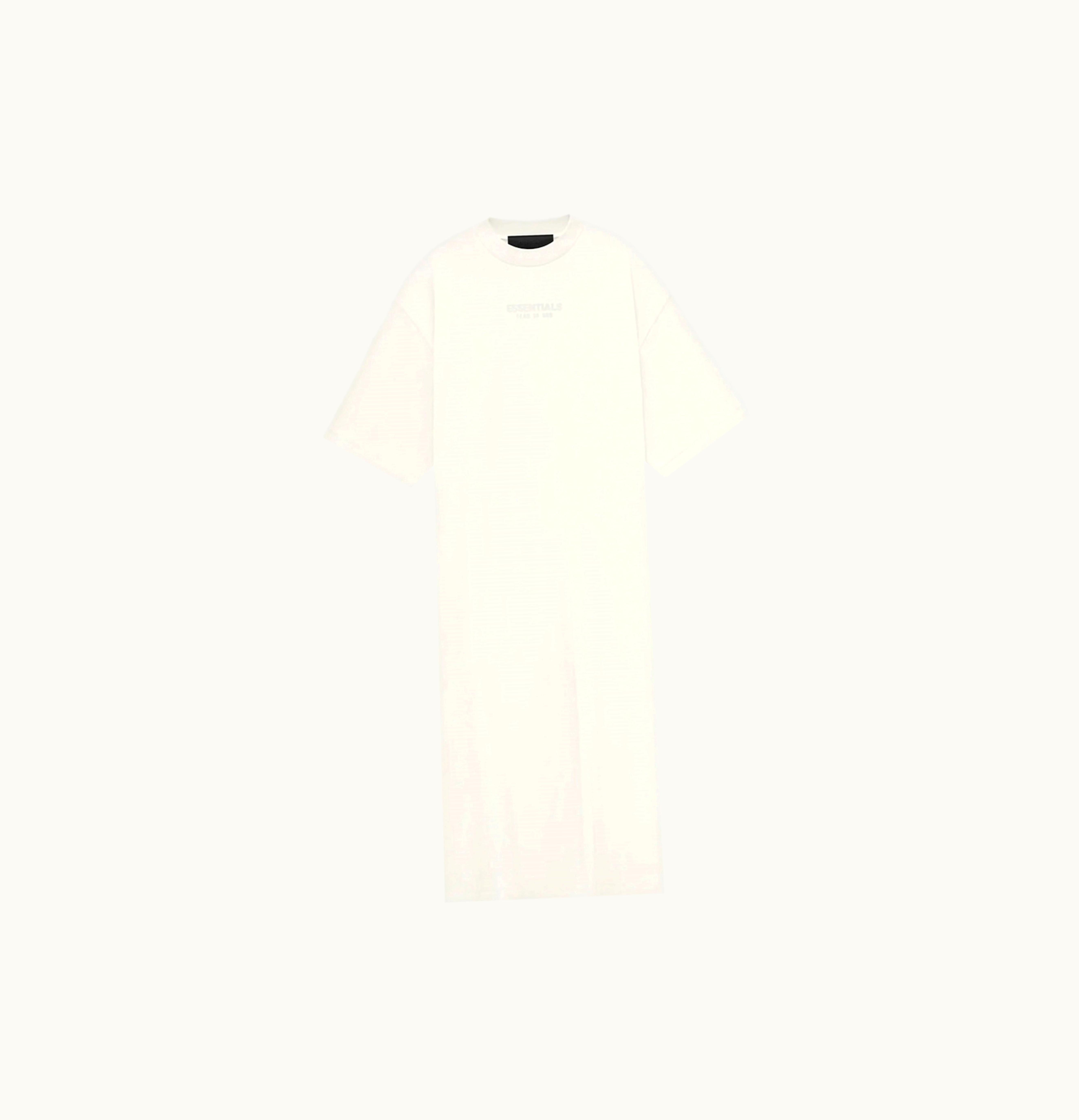 Fear of God Fear Of God Essentials Womens 3 4 Sleeve Dress Cloud Dancer