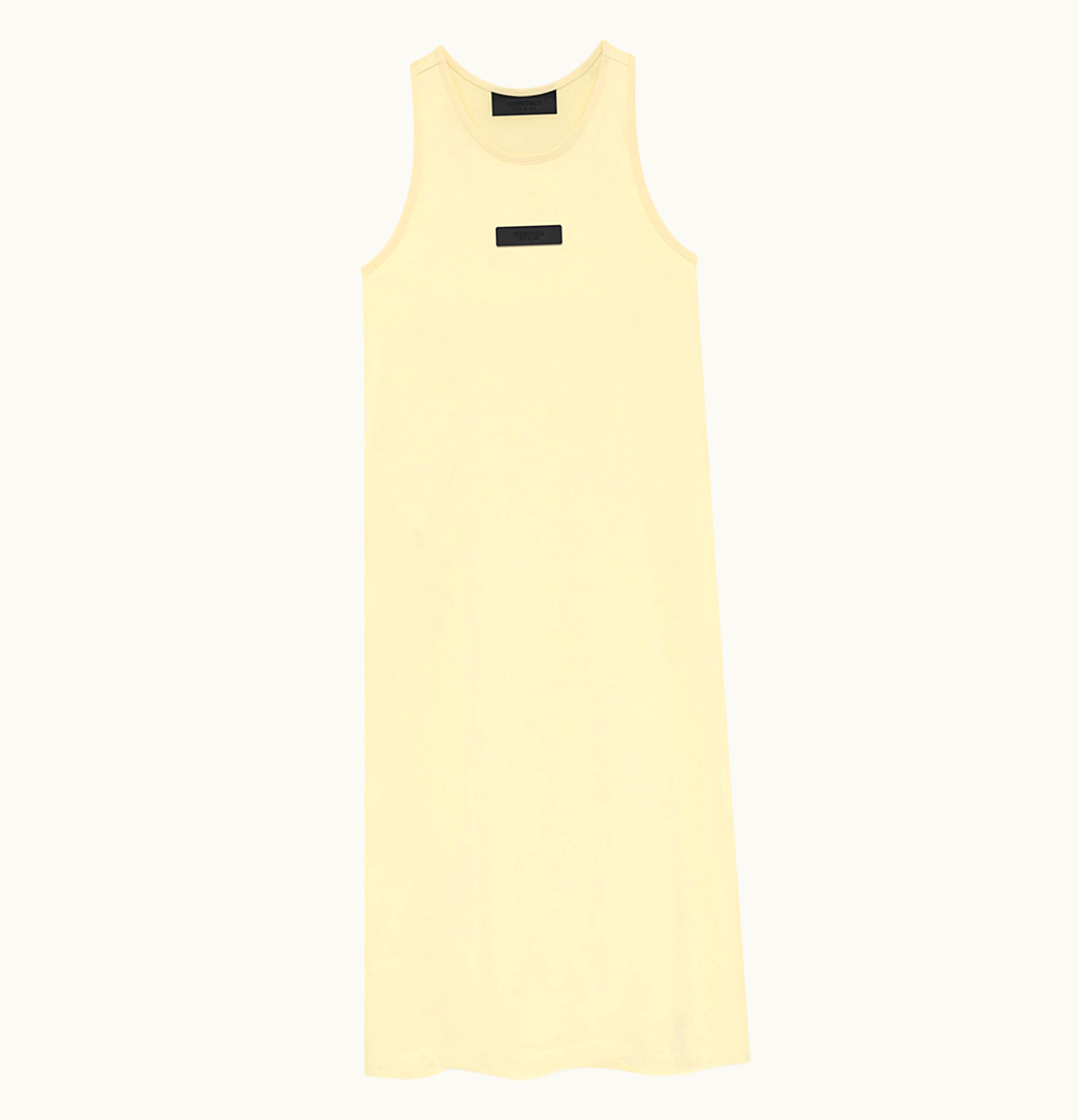 Fear of God Fear Of God Essentials Womens Tanktop Dress Garden Yellow