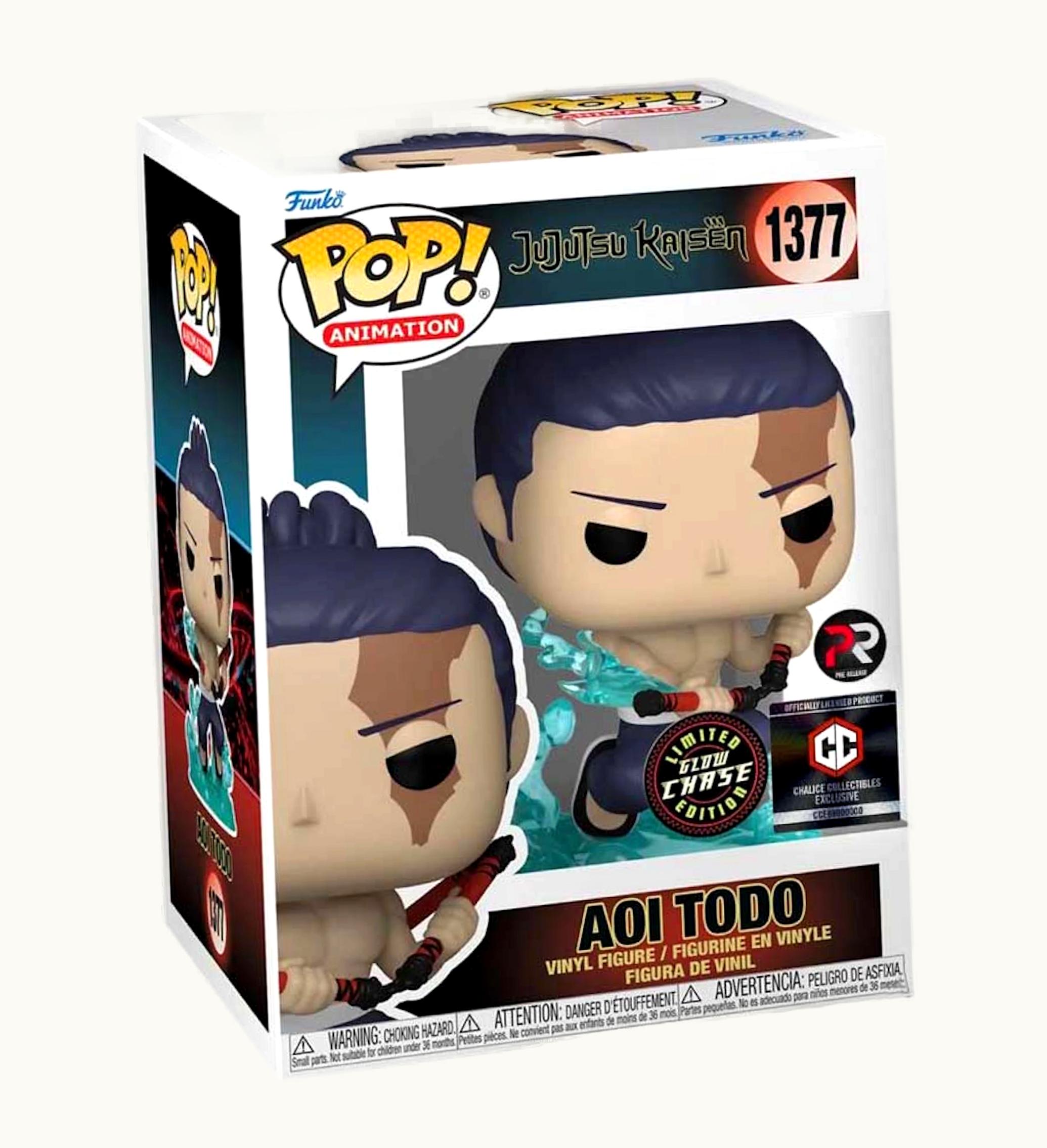Funko Funko Pop Animation Jujutsu Kaisen Aoi Todo Chalice Gitd Chase Edition Collectibles Exclusive Figure 1377