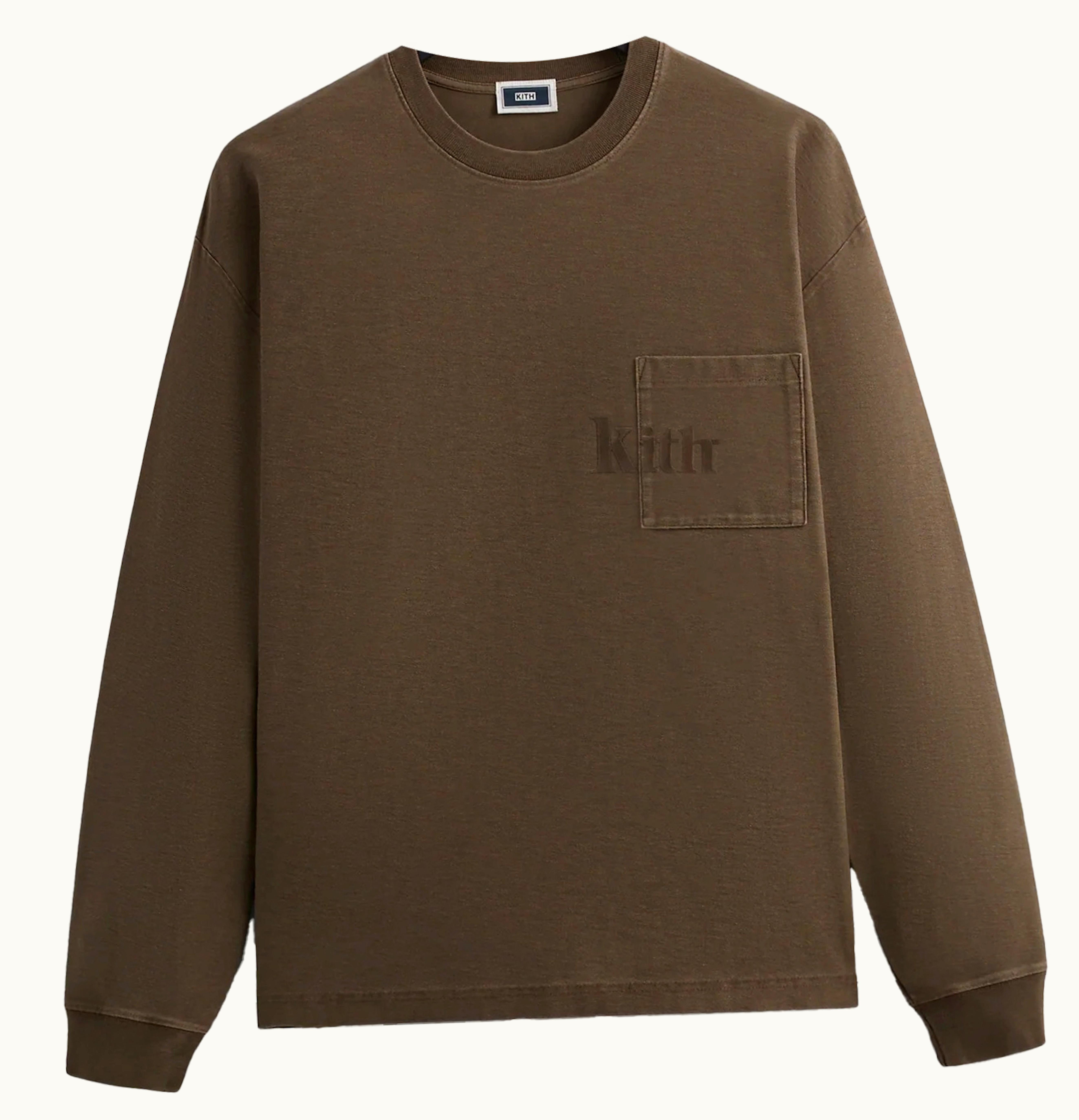 Kith Kith Long Sleeve Quinn Tee Marl