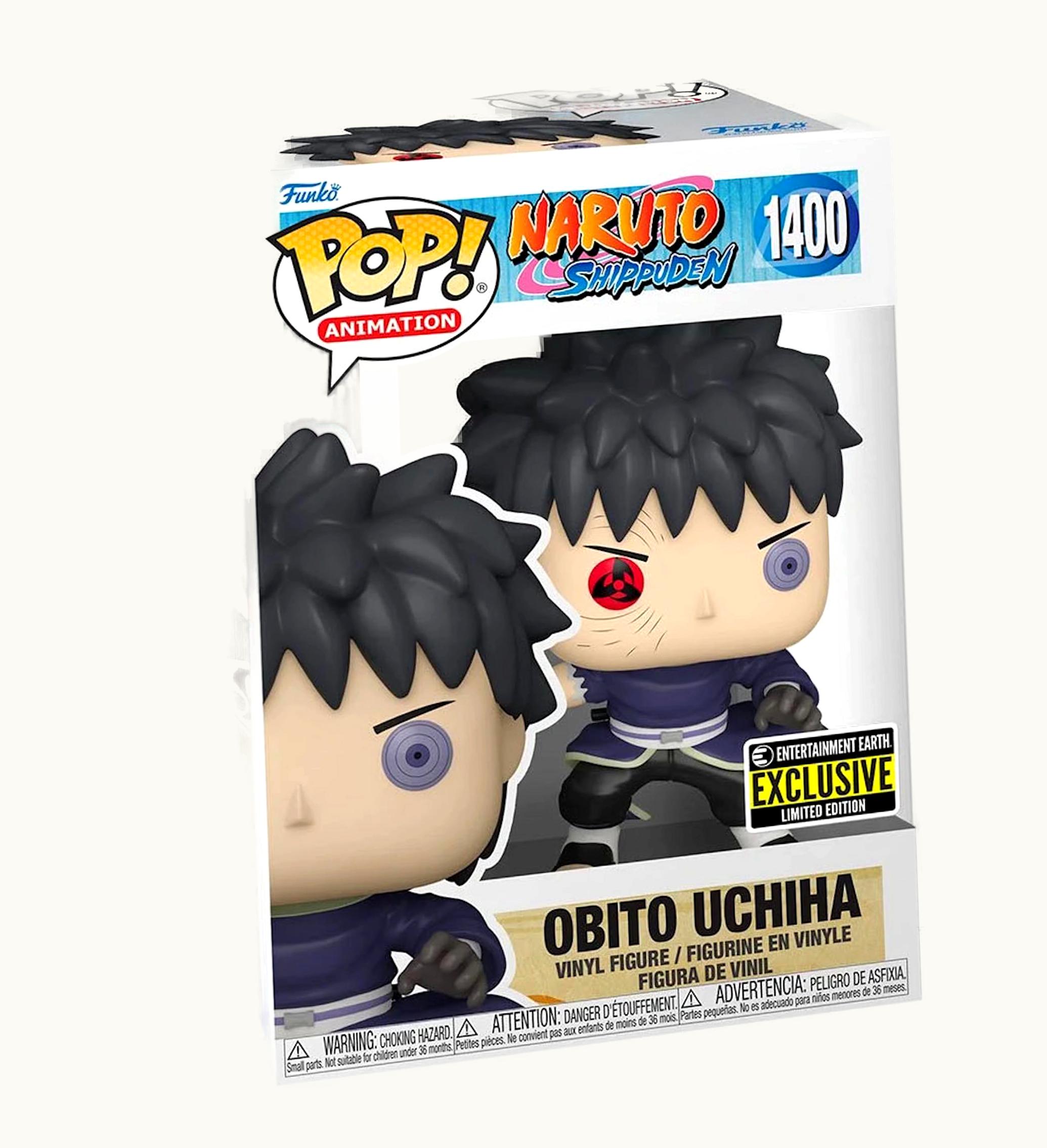 Funko Funko Pop Animation Naruto Shippuden Obito Uchiha Entertainment Earth Exclusive Figure 1400