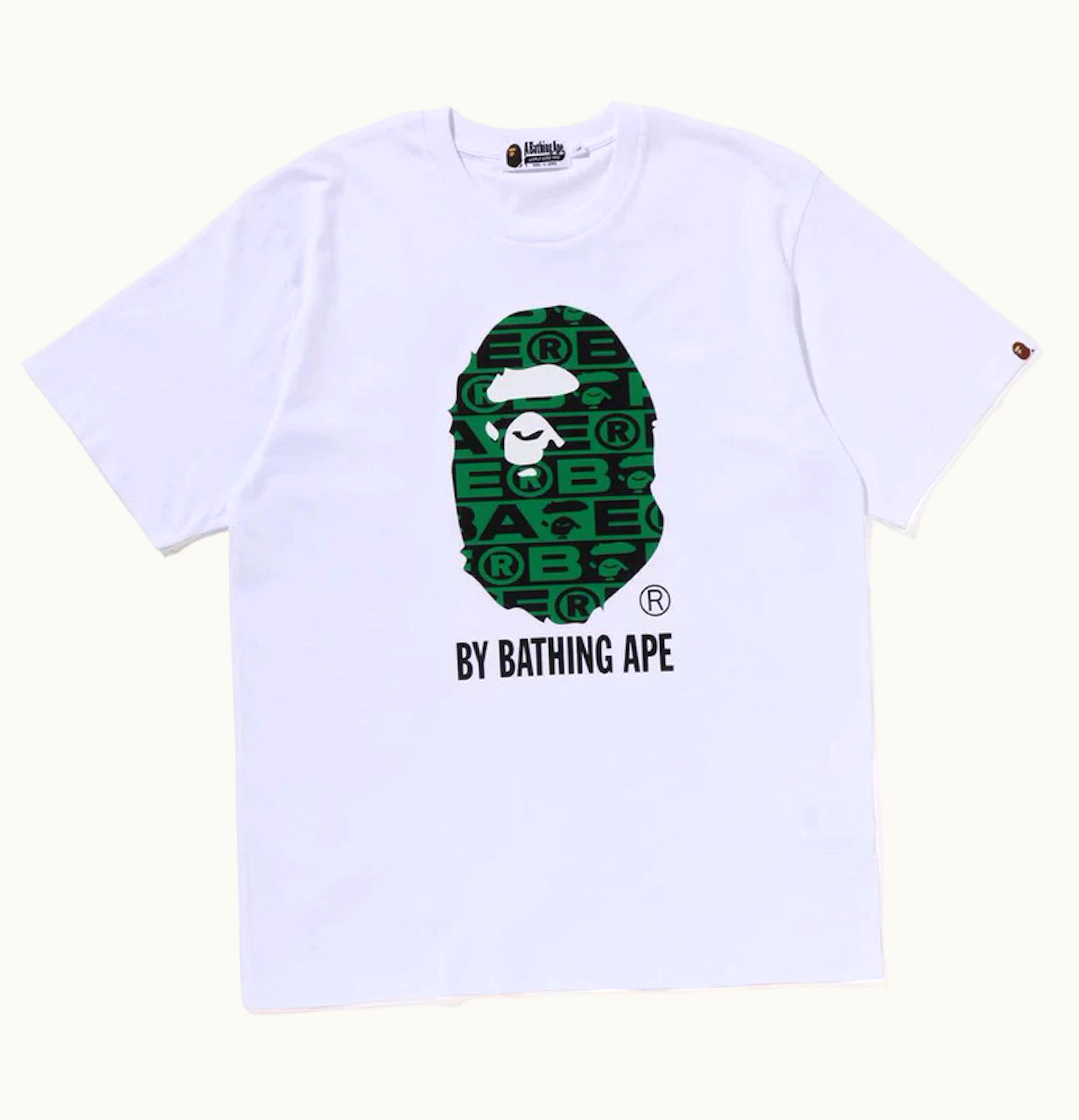 BAPE BAPE Lux Sport Pattern By Bathing Ape Tee White