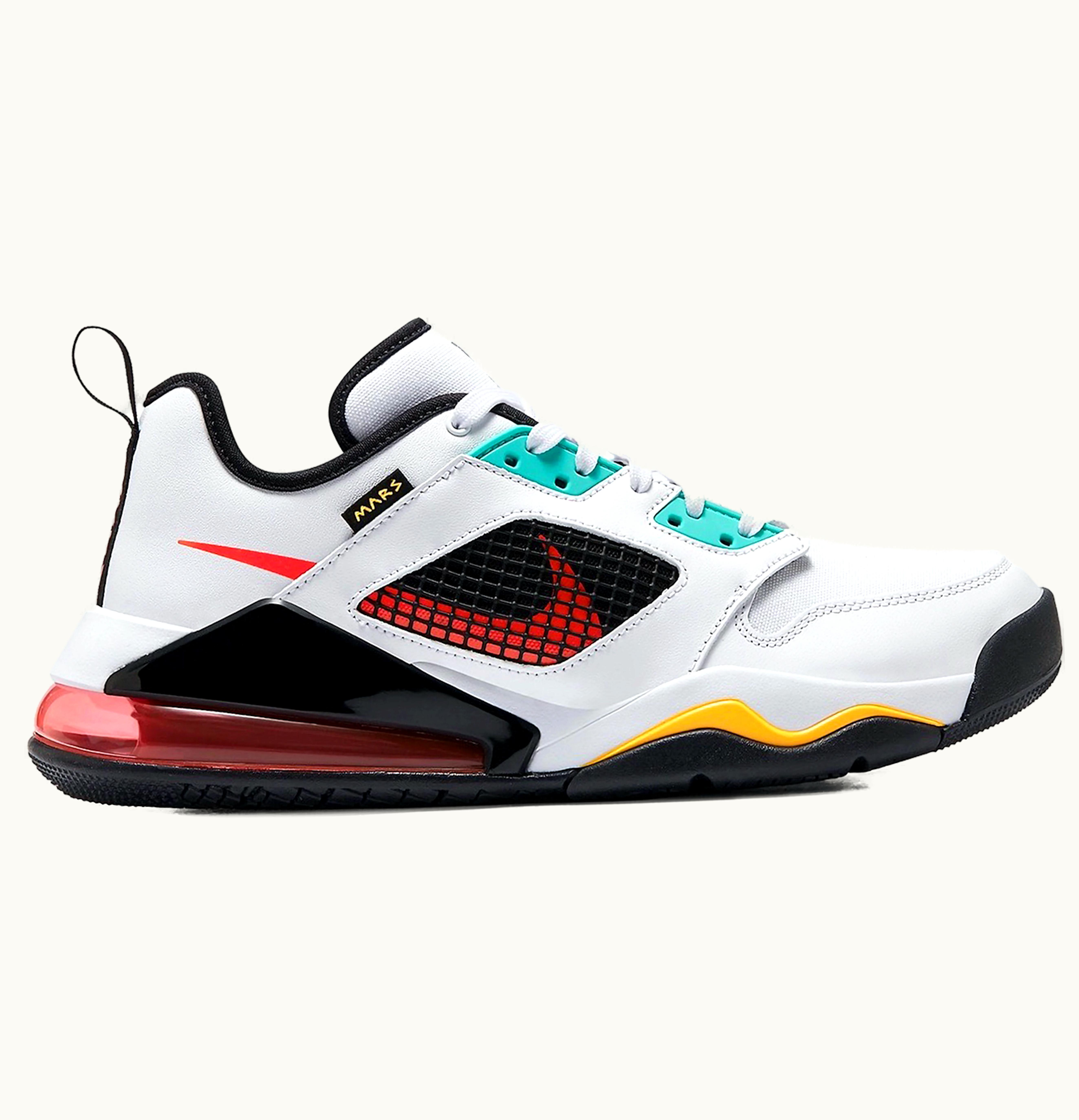 Jordan Air Jordan Mars 270 Low White Jade Orange