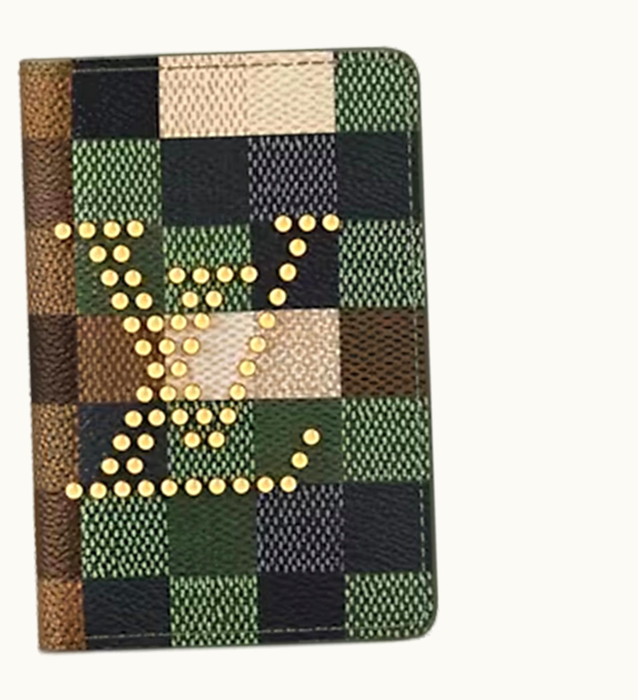 Louis Vuitton Louis Vuitton Pocket Organizer Damoflage Green Damoflage Damier