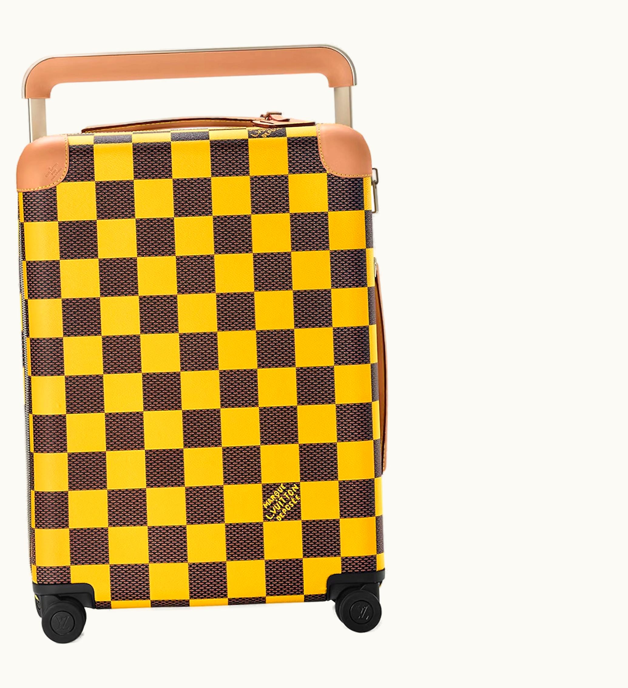 Louis Vuitton Louis Vuitton Horizon 55 Damier Pop Yellow