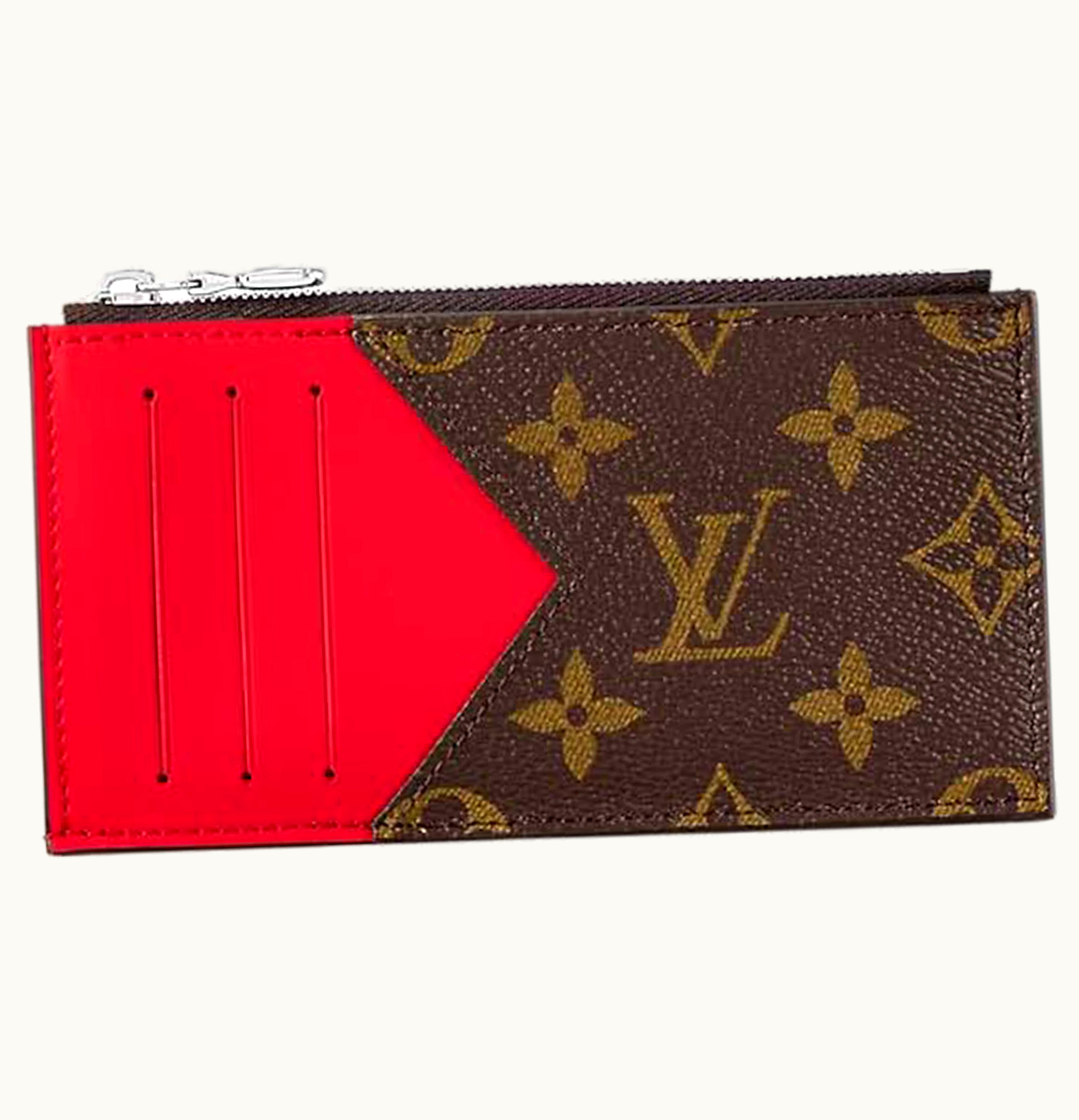 Louis Vuitton Louis Vuitton Coin Card Holder Colormania Red