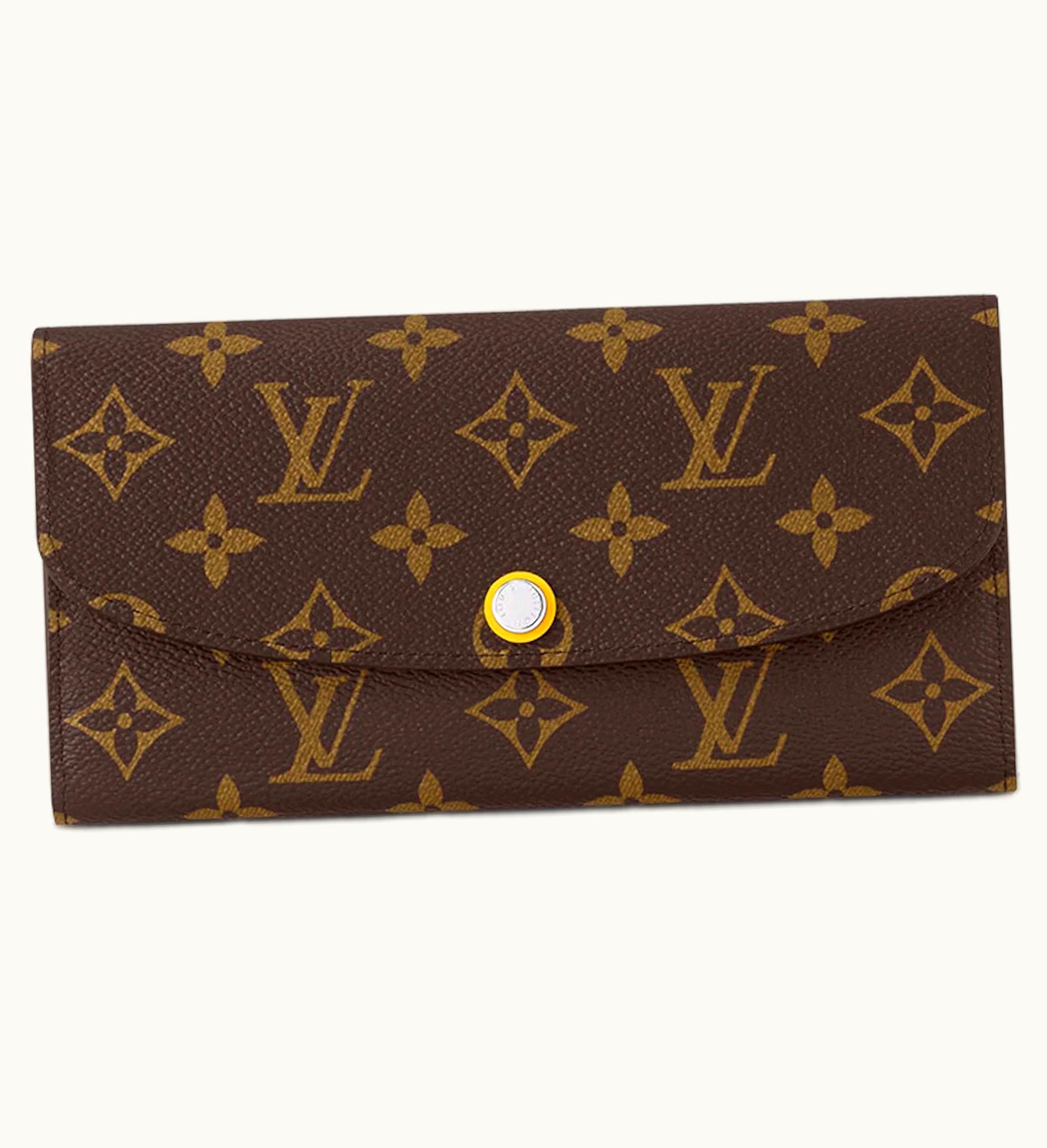 Louis Vuitton Louis Vuitton Emilie Wallet Colormania Yellow