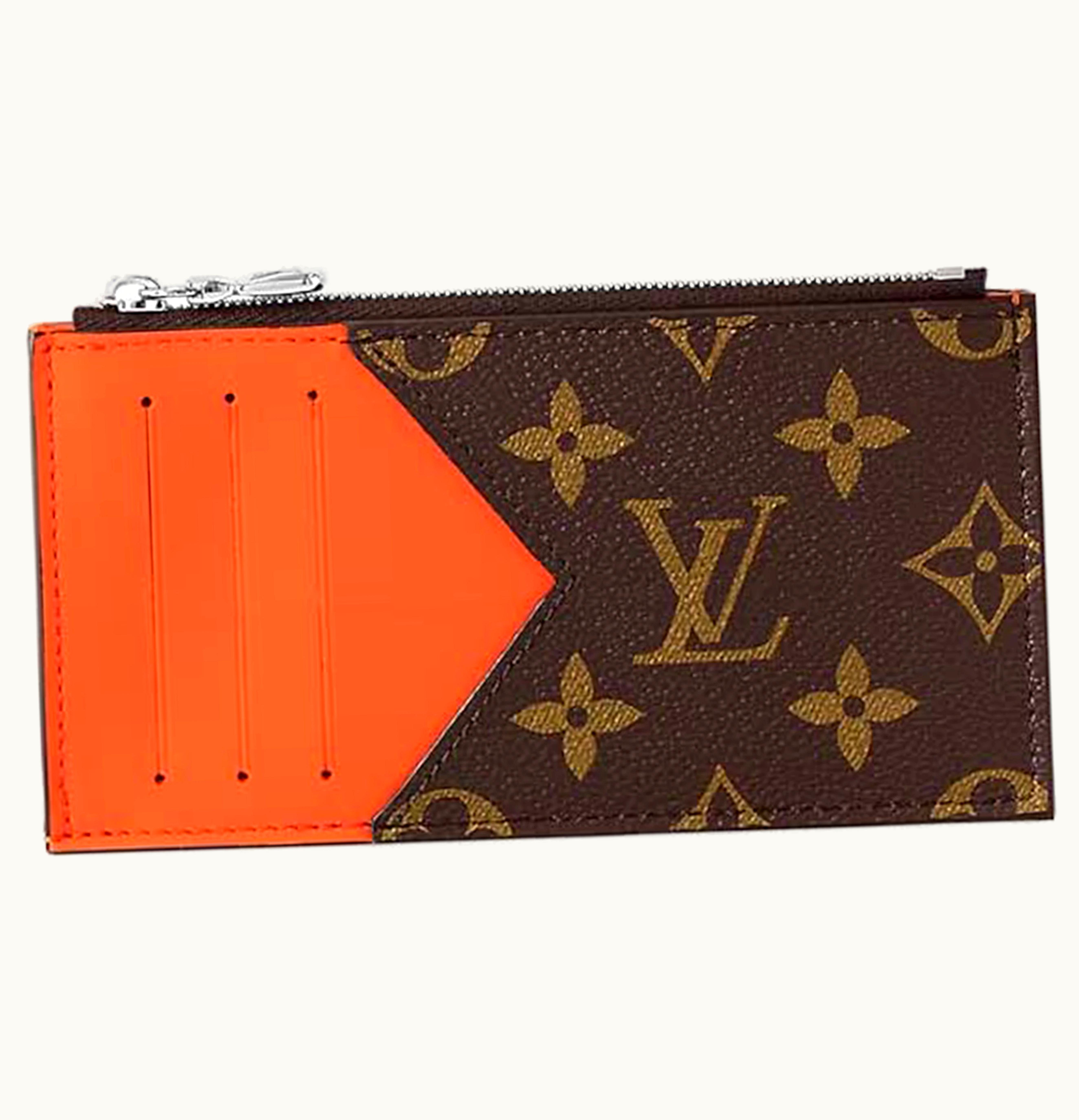 Louis Vuitton Louis Vuitton Coin Card Holder Colormania Orange