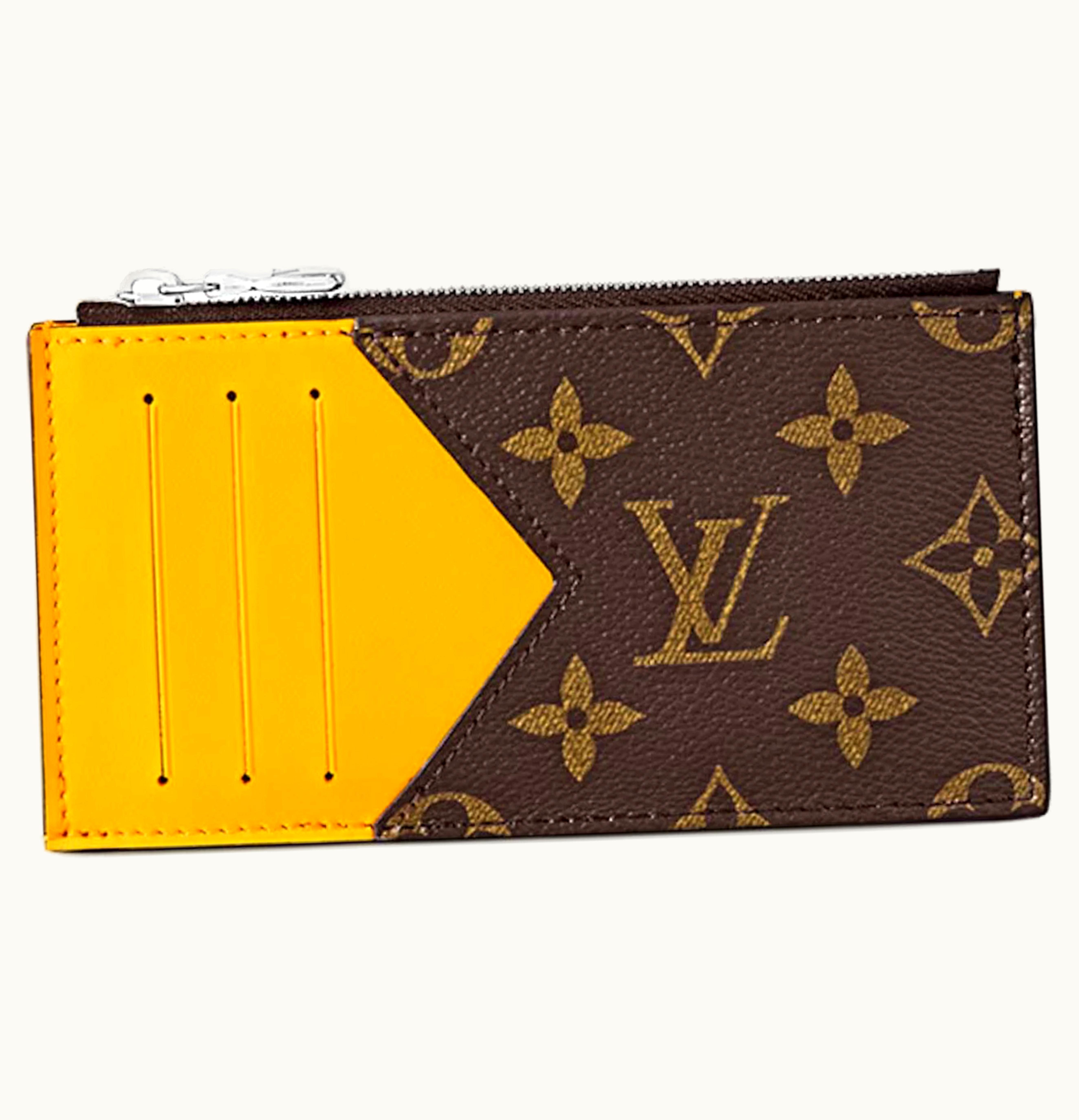 Louis Vuitton Louis Vuitton Coin Card Holder Colormania Jaune Mat