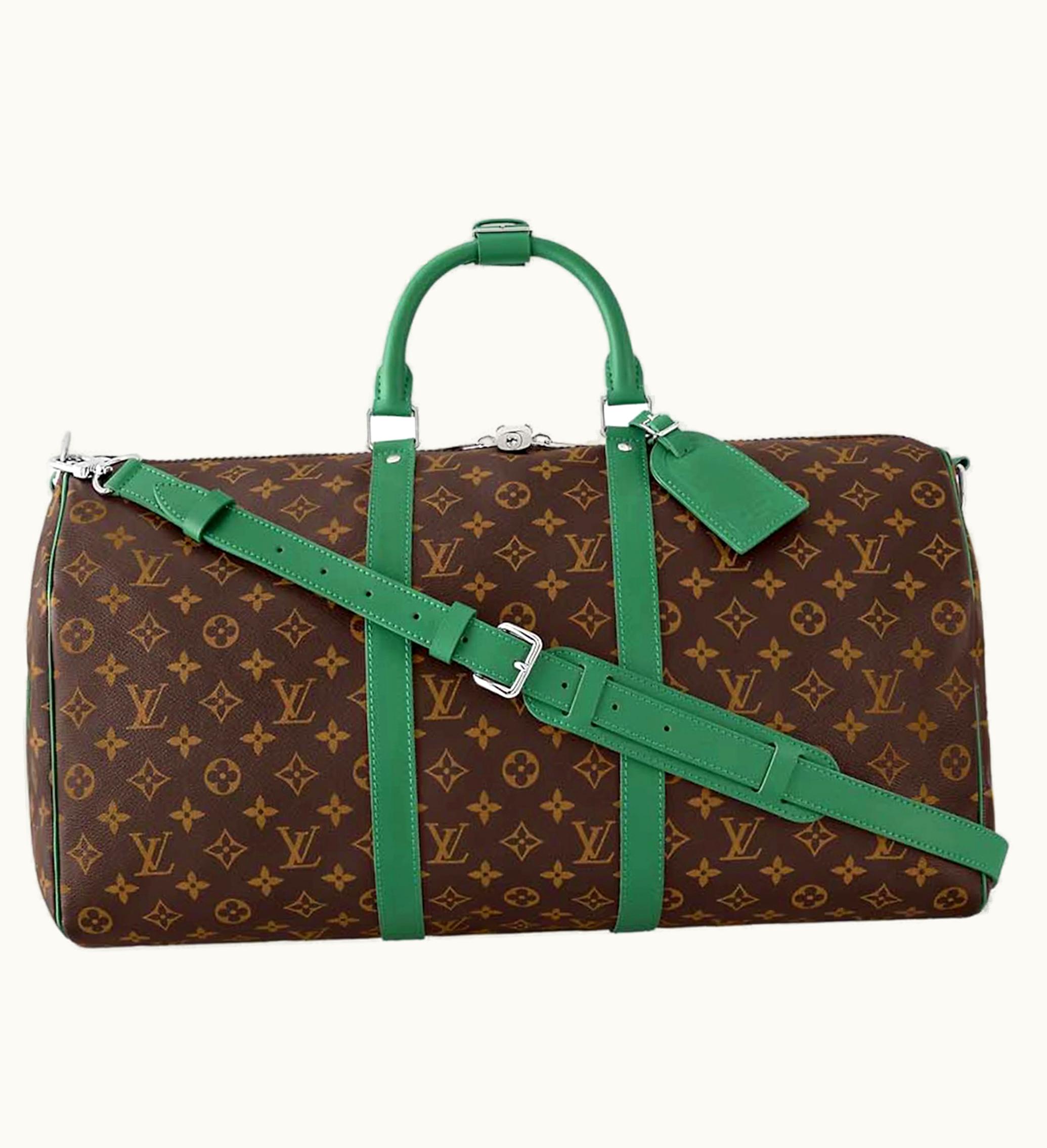 Louis Vuitton Louis Vuitton Keepall Bandouliere 50 Colormania Green