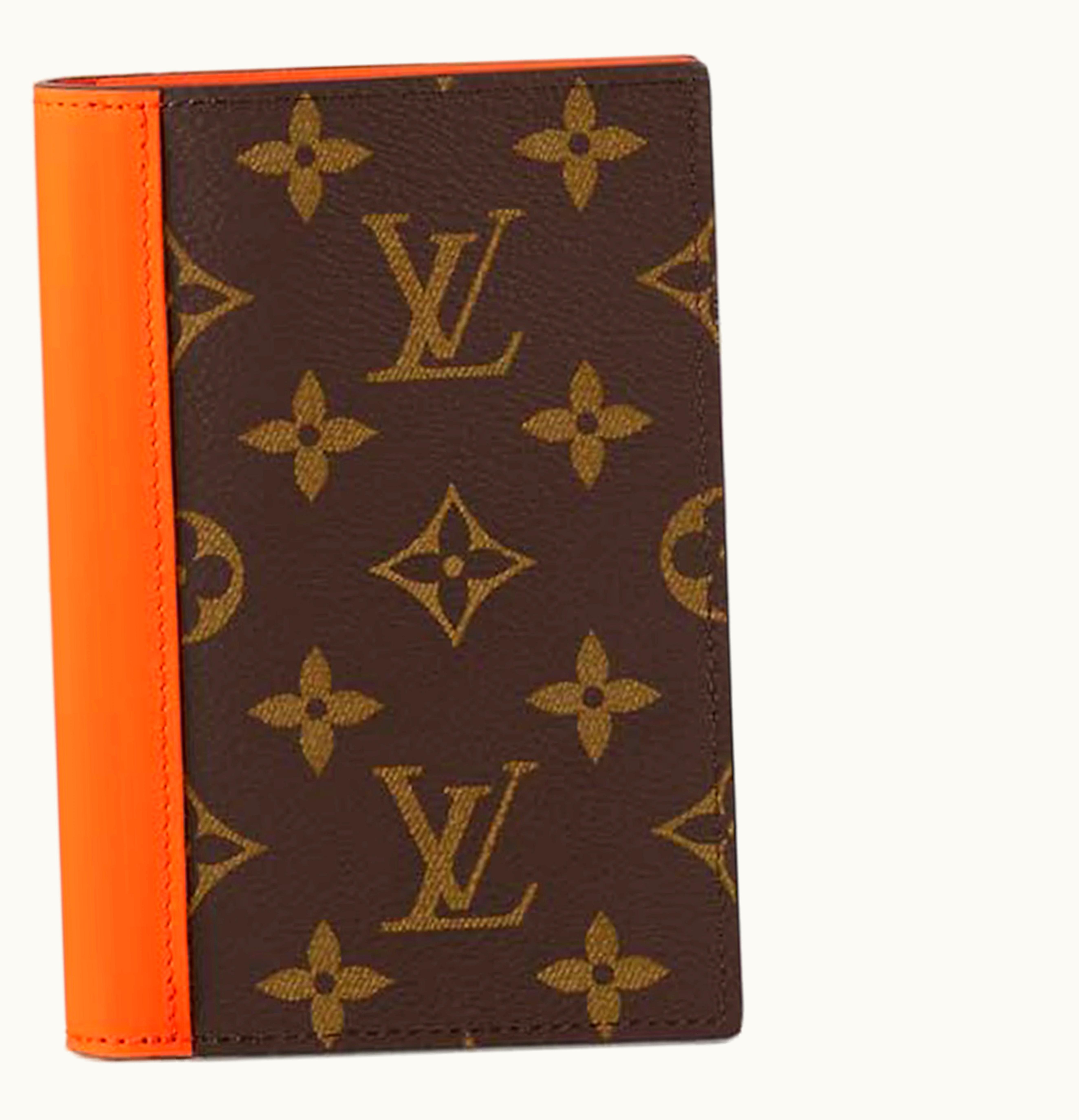 Louis Vuitton Louis Vuitton Passport Cover Colormania Orange