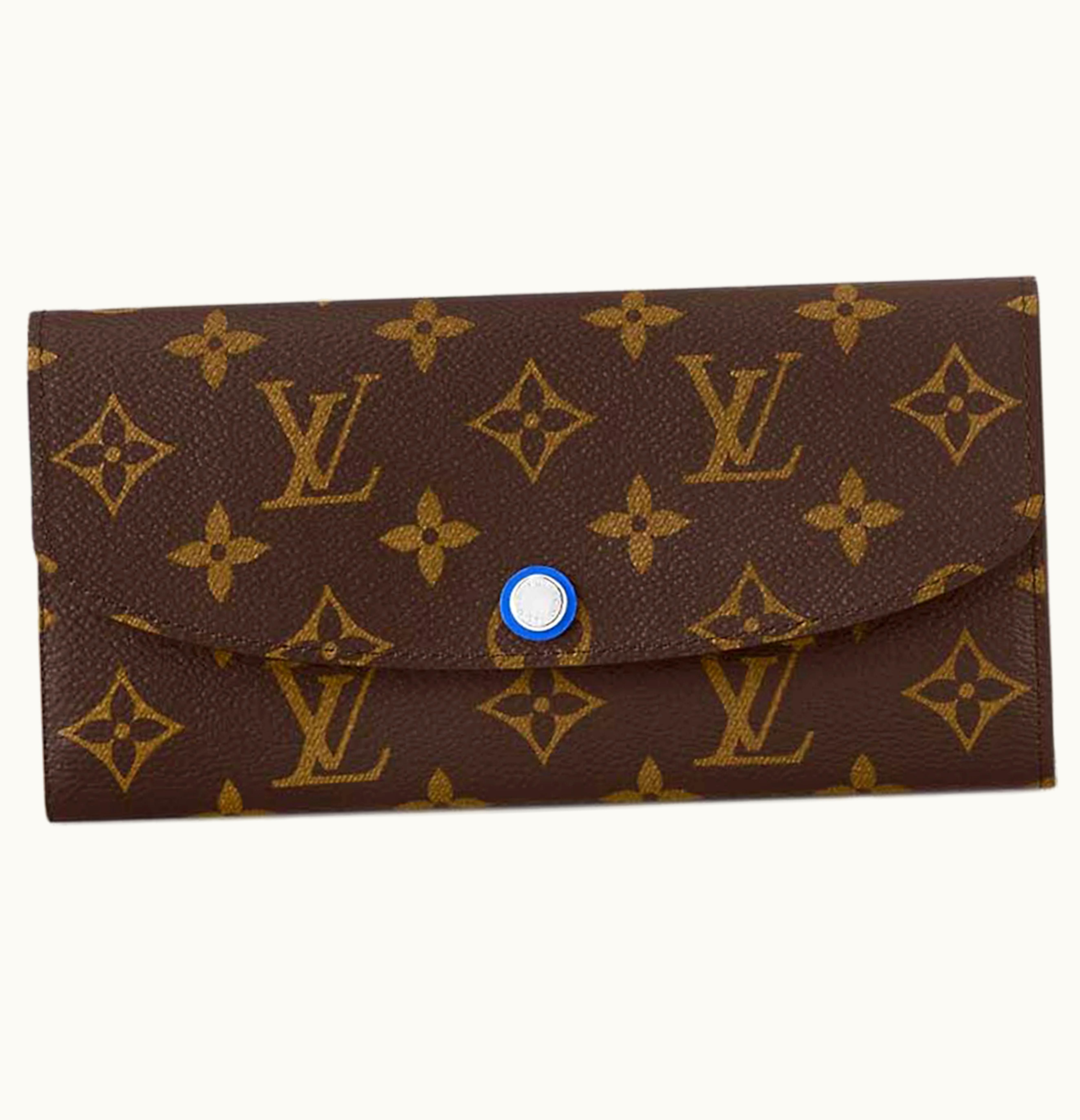 Louis Vuitton Louis Vuitton Emilie Wallet Colormania Blue
