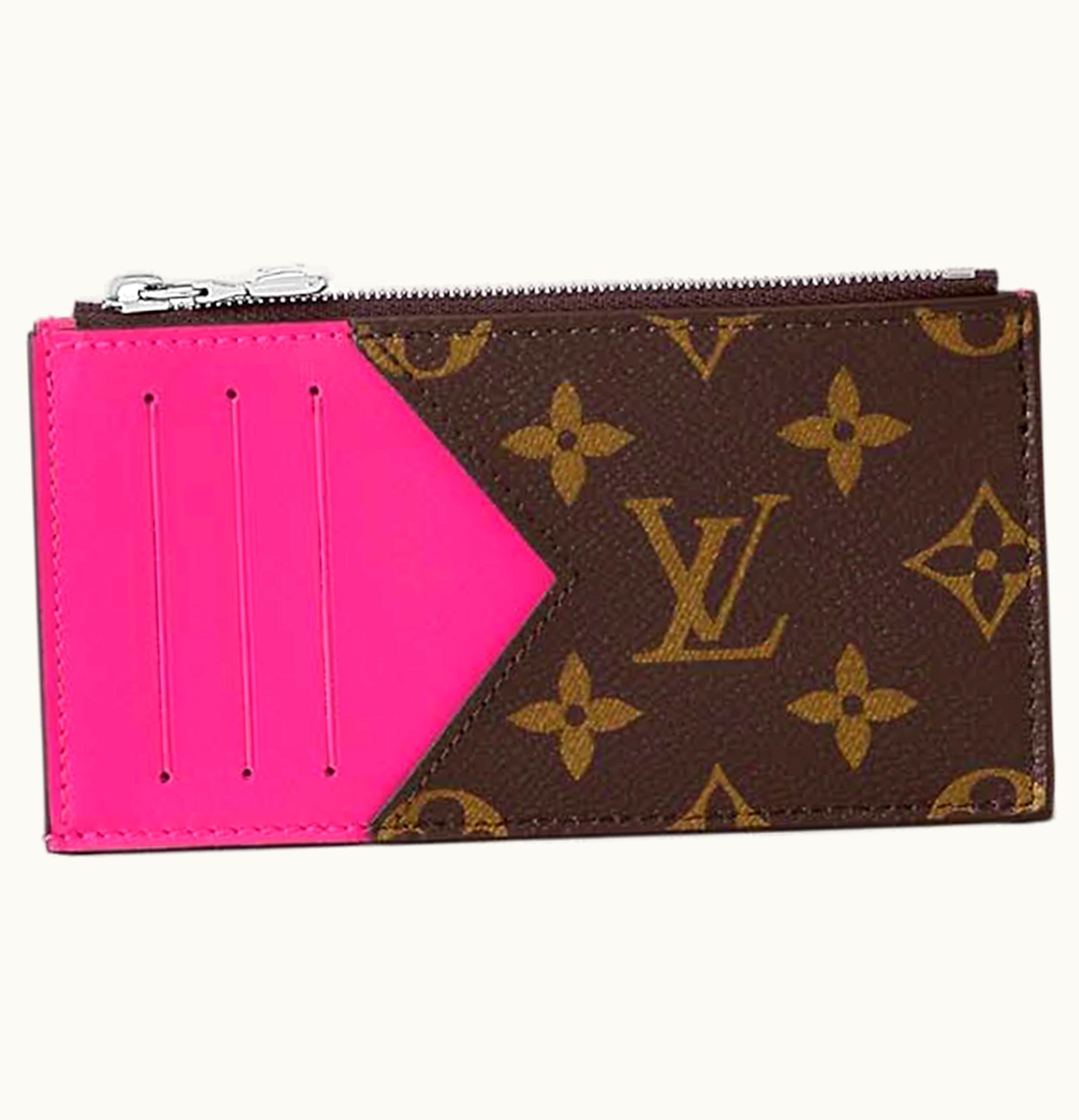 Louis Vuitton Louis Vuitton Coin Card Holder Colormania Fuchsia
