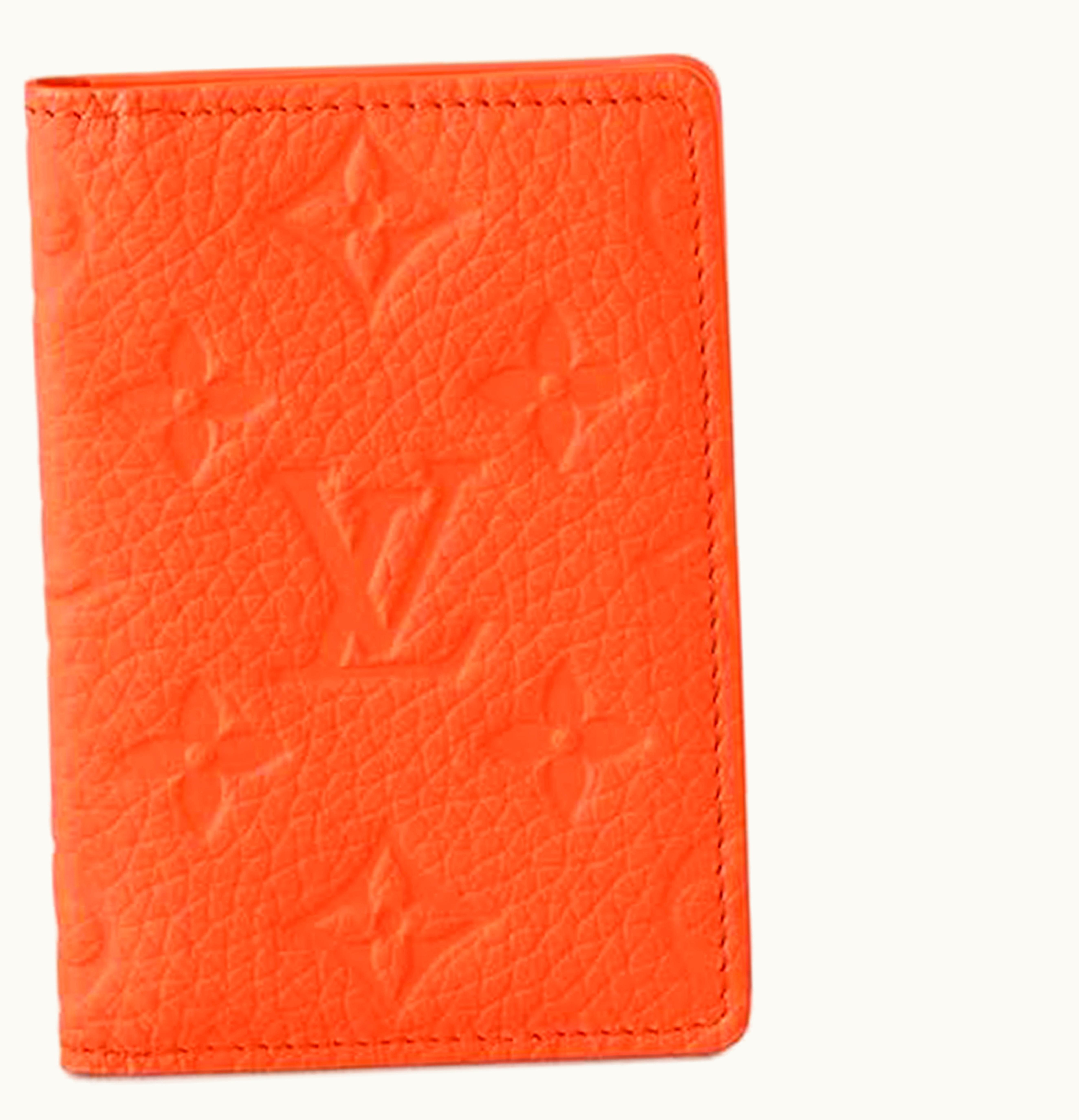 Louis Vuitton Louis Vuitton Pocket Organizer Taurillon Colormania Orange
