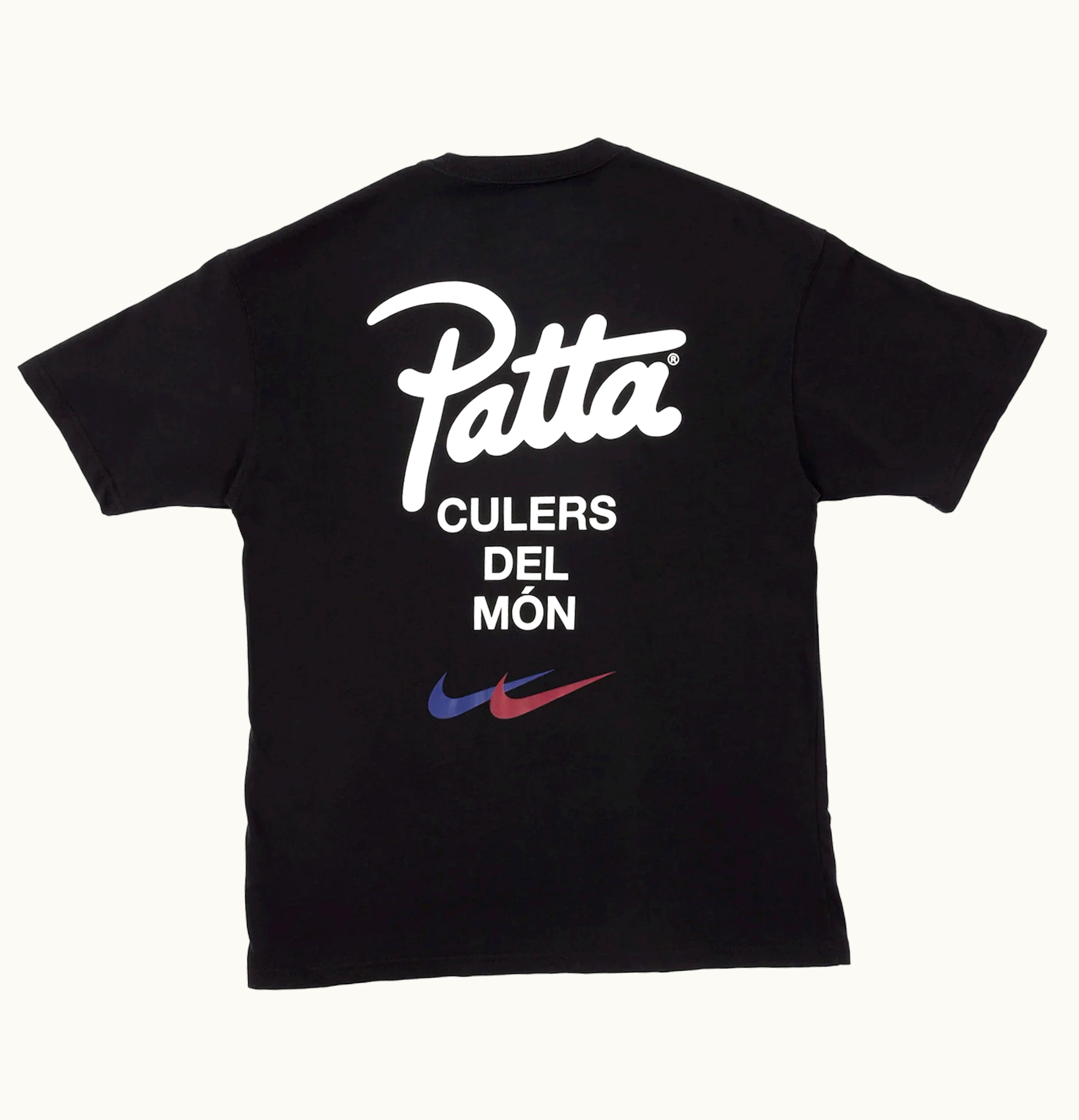 Patta X Barcelona FC Culers Del Mon T Shirt Black
