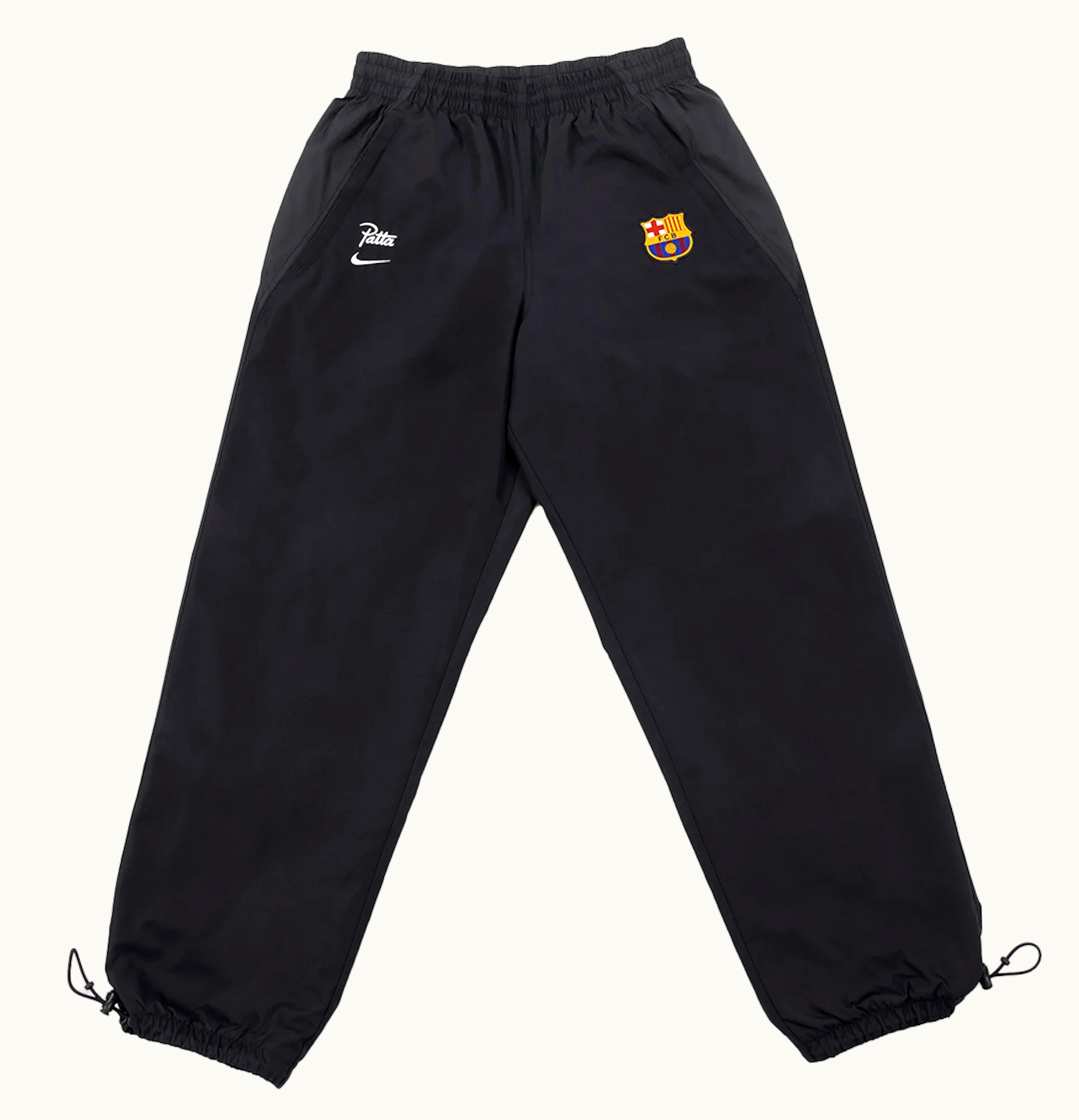 Patta X Barcelona FC Culers Del Mon Track Pants Black White