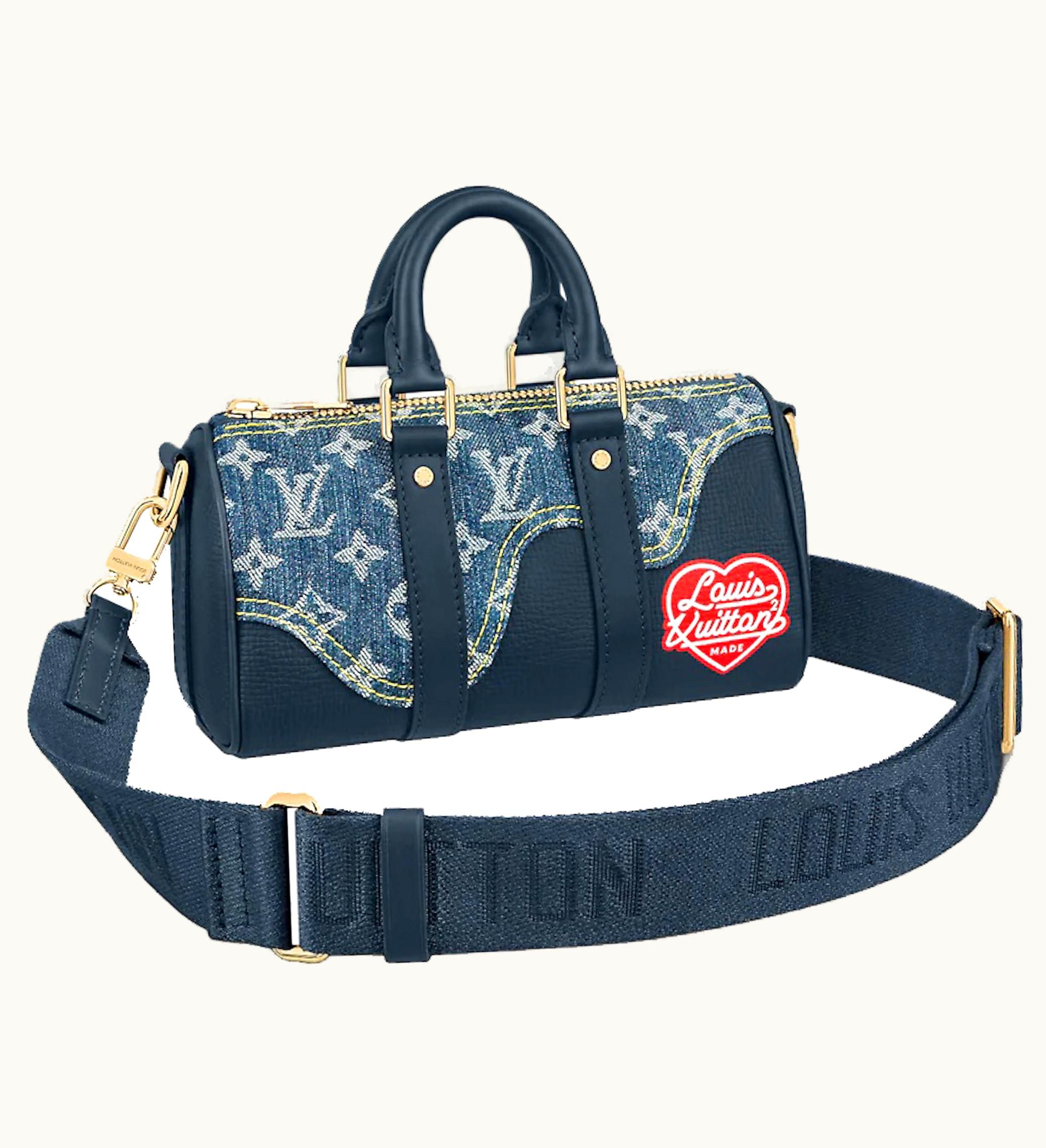 Louis Vuitton Louis Vuitton X Nigo Keepall XS Monogram Blue - Luxury Travel Bag Blue Dust Bag Included