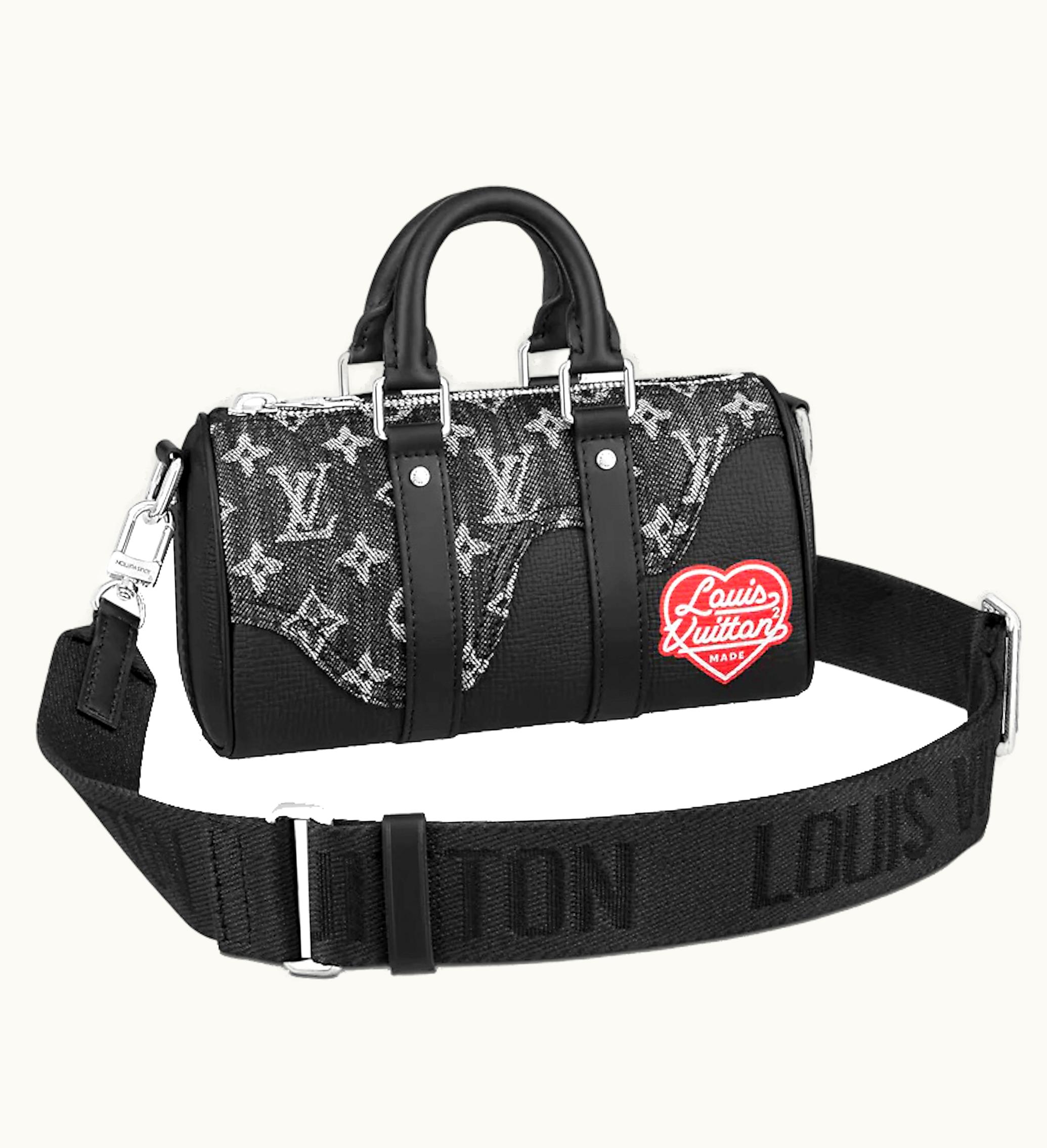 Louis Vuitton Louis Vuitton X Nigo Keepall XS Monogram Black - Luxury Travel Bag Black Edition