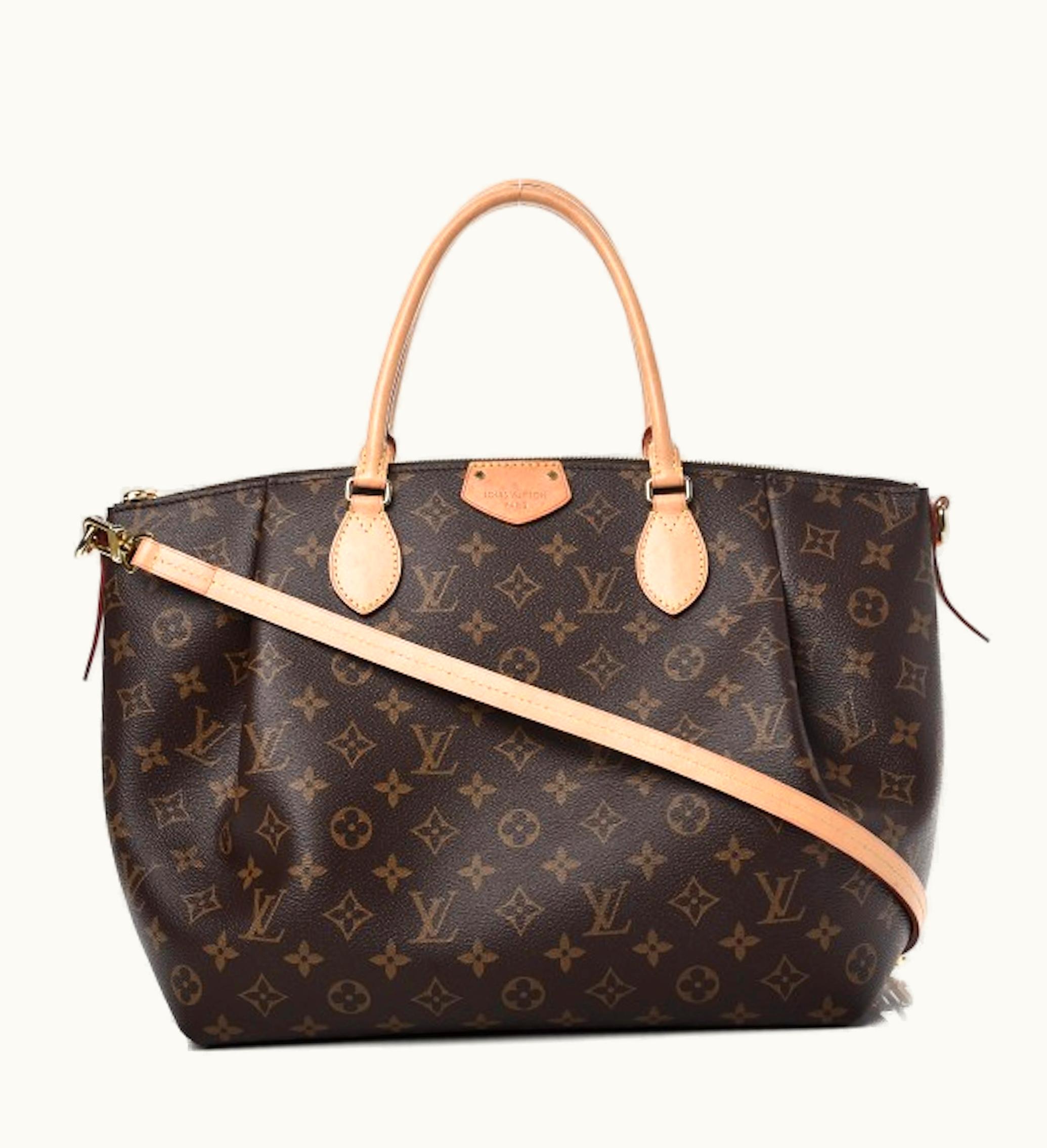 Louis Vuitton Louis Vuitton Tote Turenne Monogram With Accessories Gm Brown