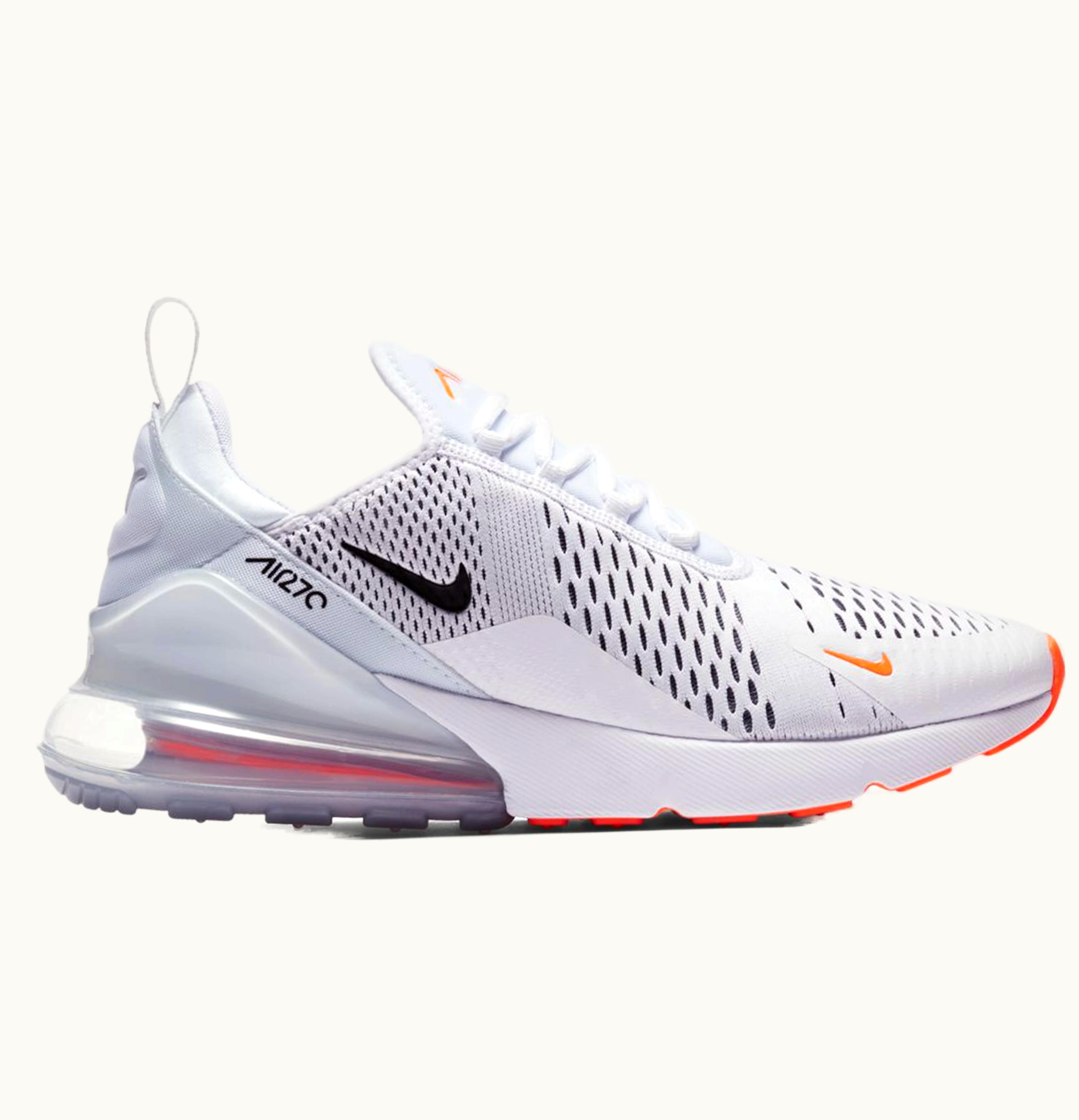 Nike Nike Air Max 270 White Black Total Orange