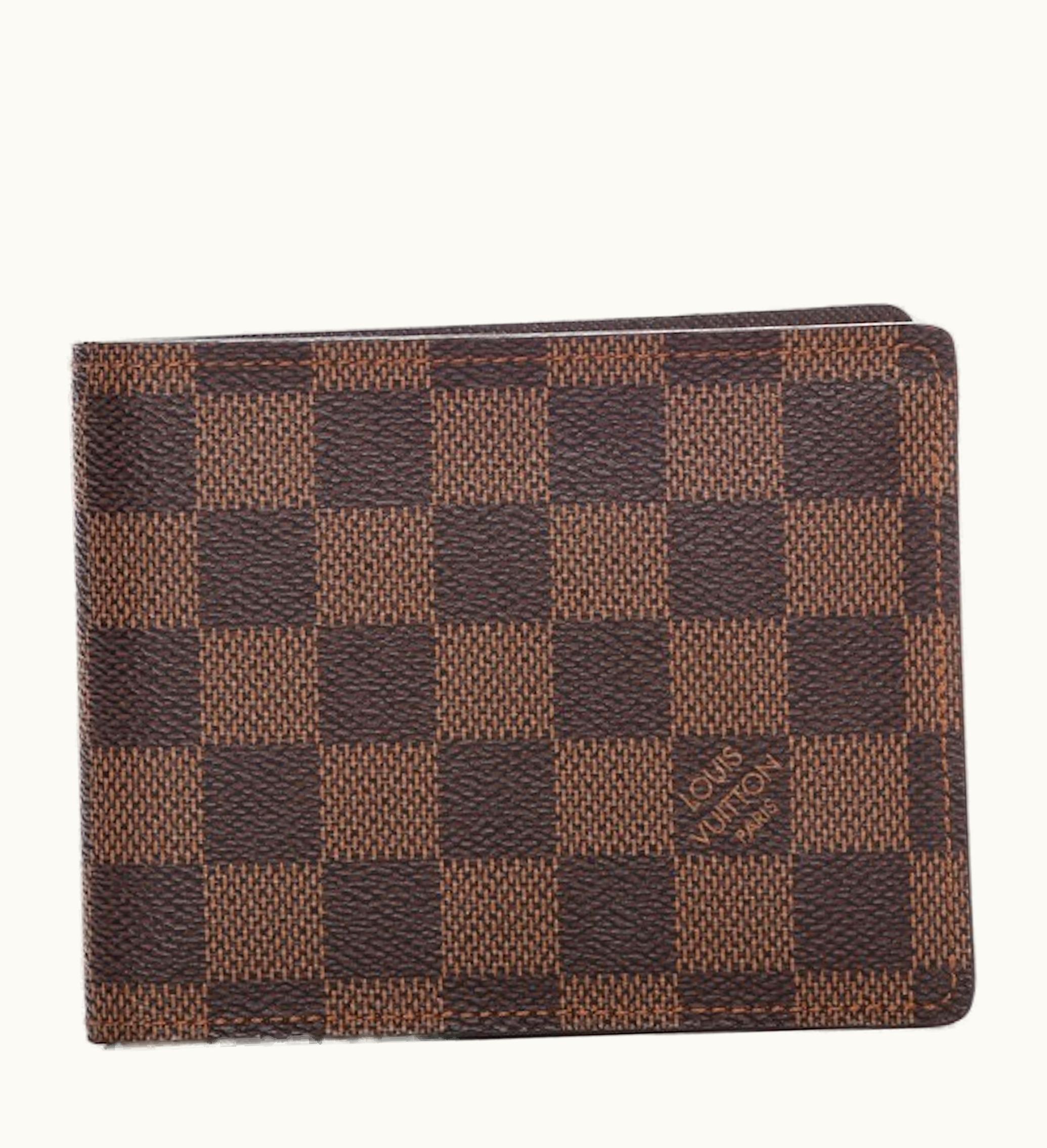 Louis Vuitton Louis Vuitton Wallet Florin Damier Ebene Brown