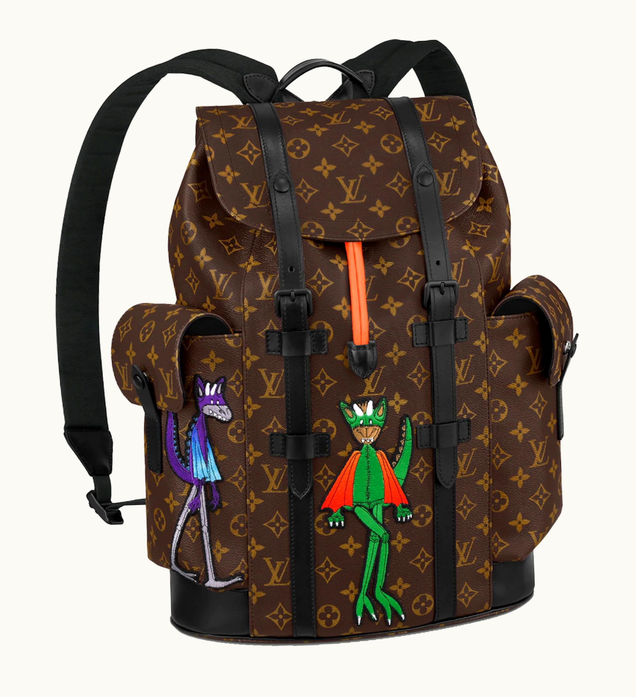 Louis Vuitton Louis Vuitton Christopher Backpack Deluxe Edition Monogram Canvas Black