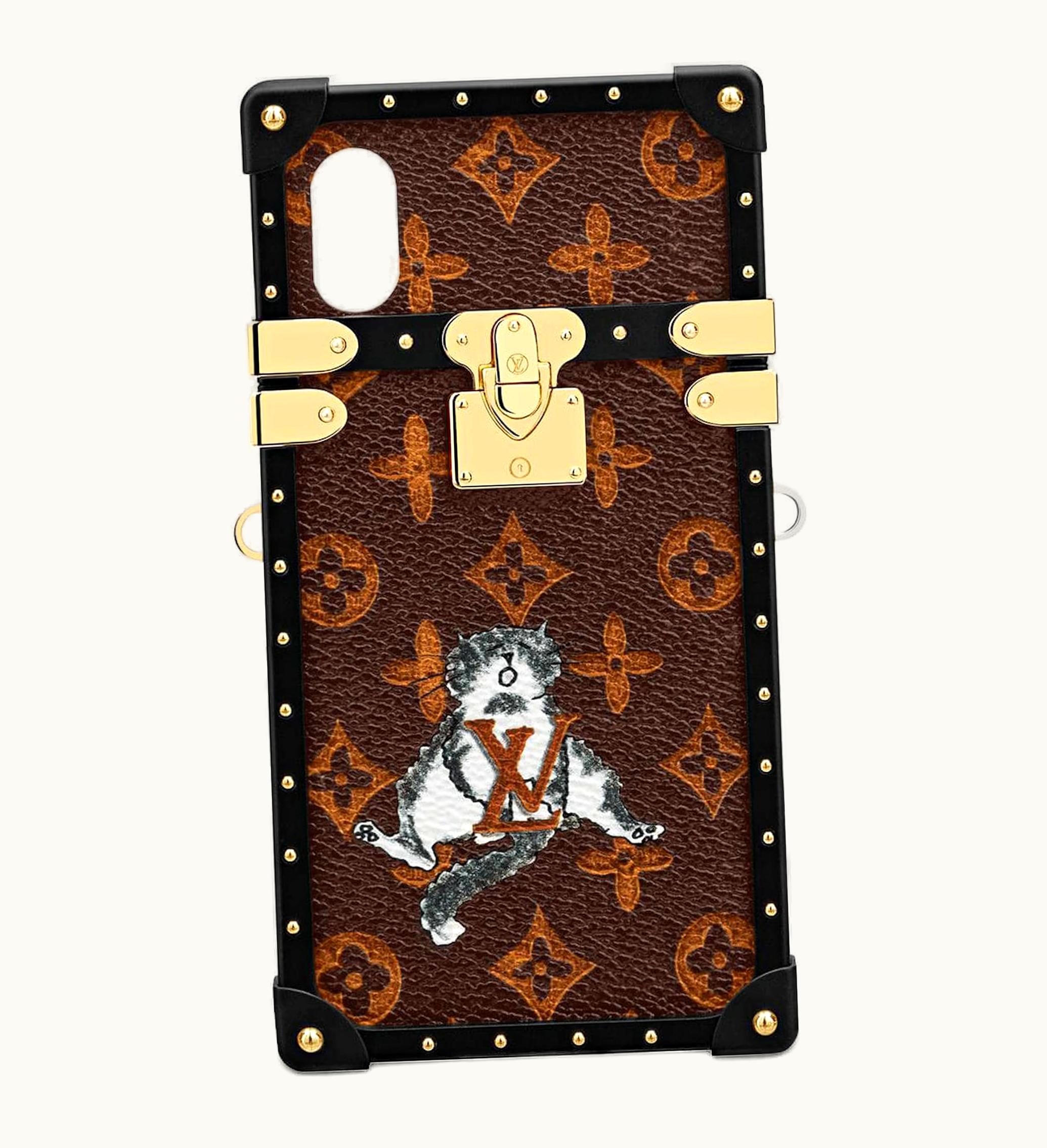 Louis Vuitton Louis Vuitton Eye Trunk Monogram Catogram XS X Brown Orange