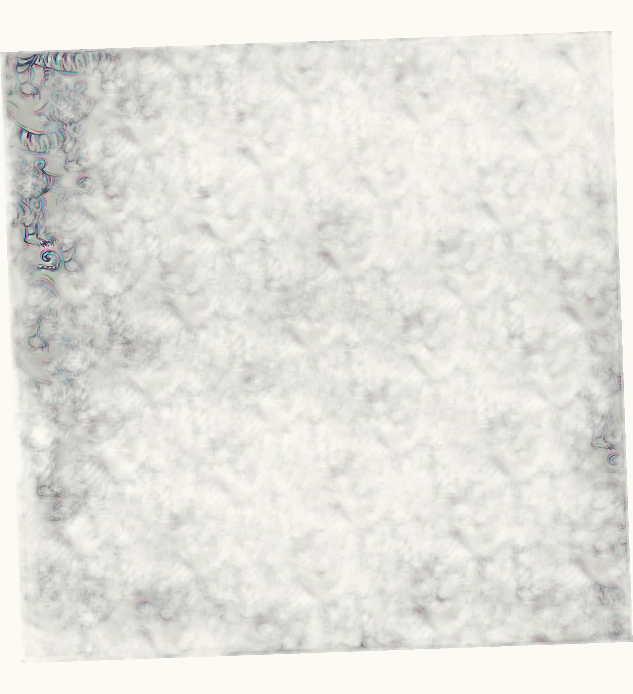 Dior X Kenny Scharf Bandana Tiger Print Multicolor