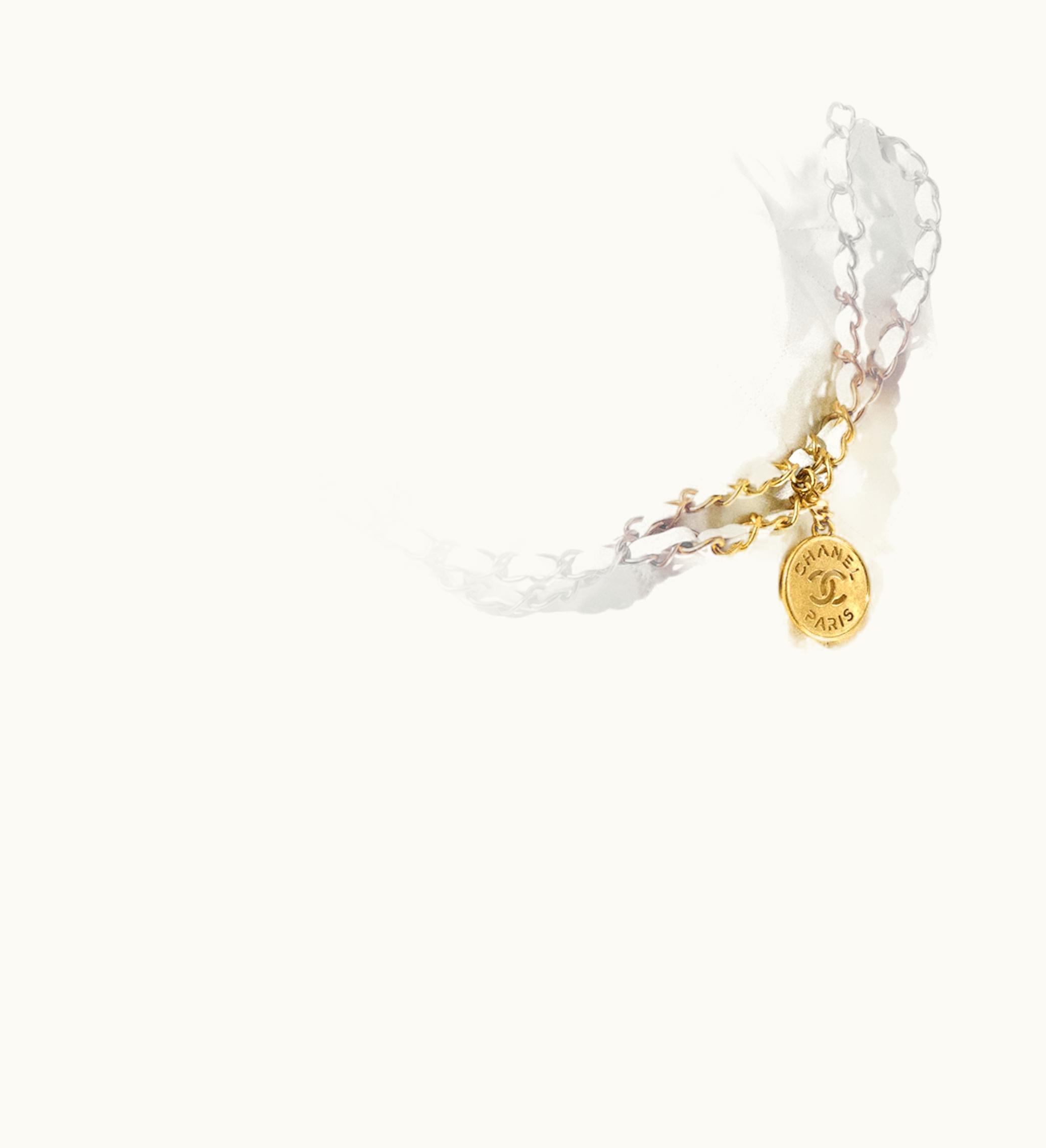 Chanel Chanel 22 Handbag 22s Calfskin White Black Logo