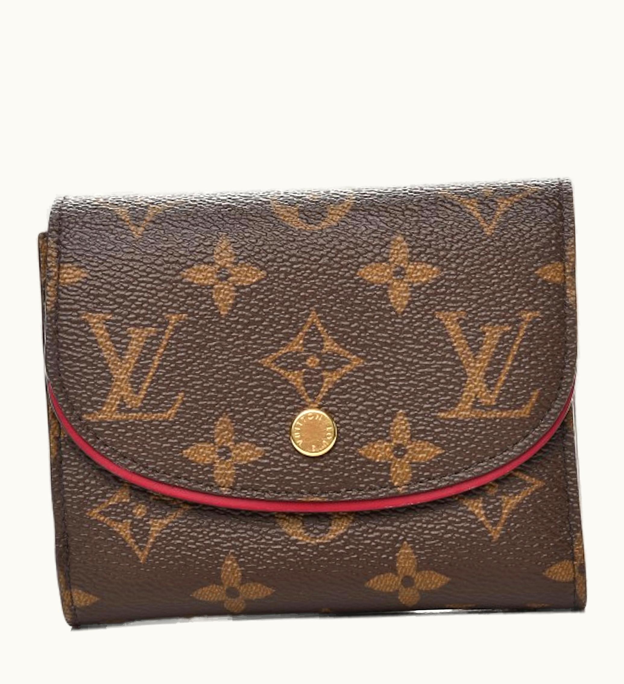 Louis Vuitton Louis Vuitton Compact Wallet Ariane Monogram Fuchsia