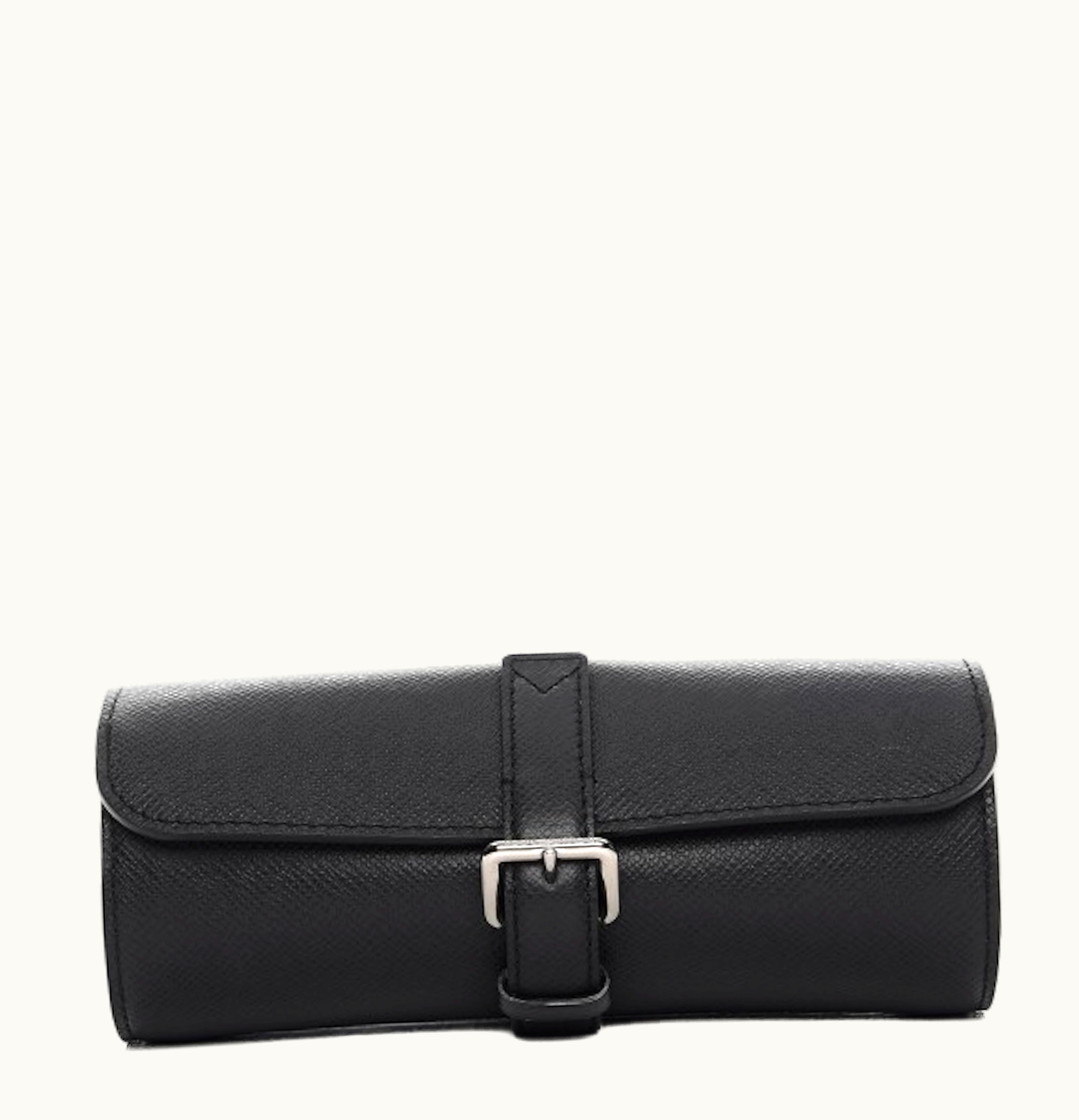 Louis Vuitton Louis Vuitton Travel Case 3 Watch Taiga Leather Ardoise