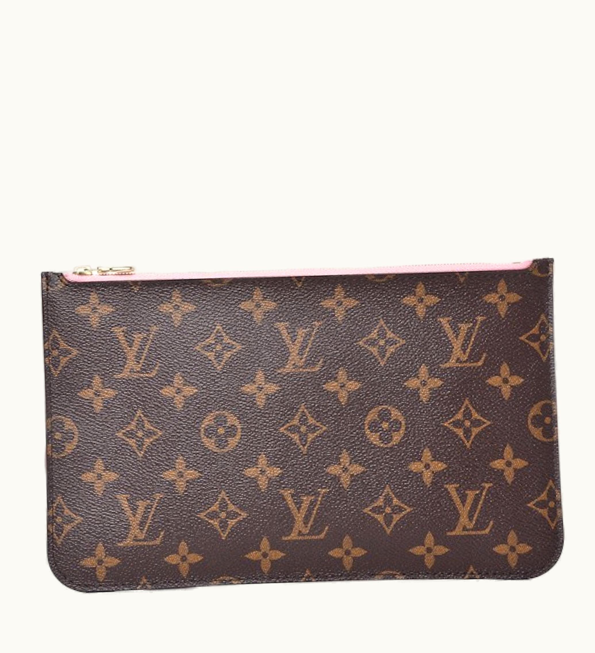 Louis Vuitton Louis Vuitton Pochette Monogram Jungle MM Sugar Pink Poppy Lining