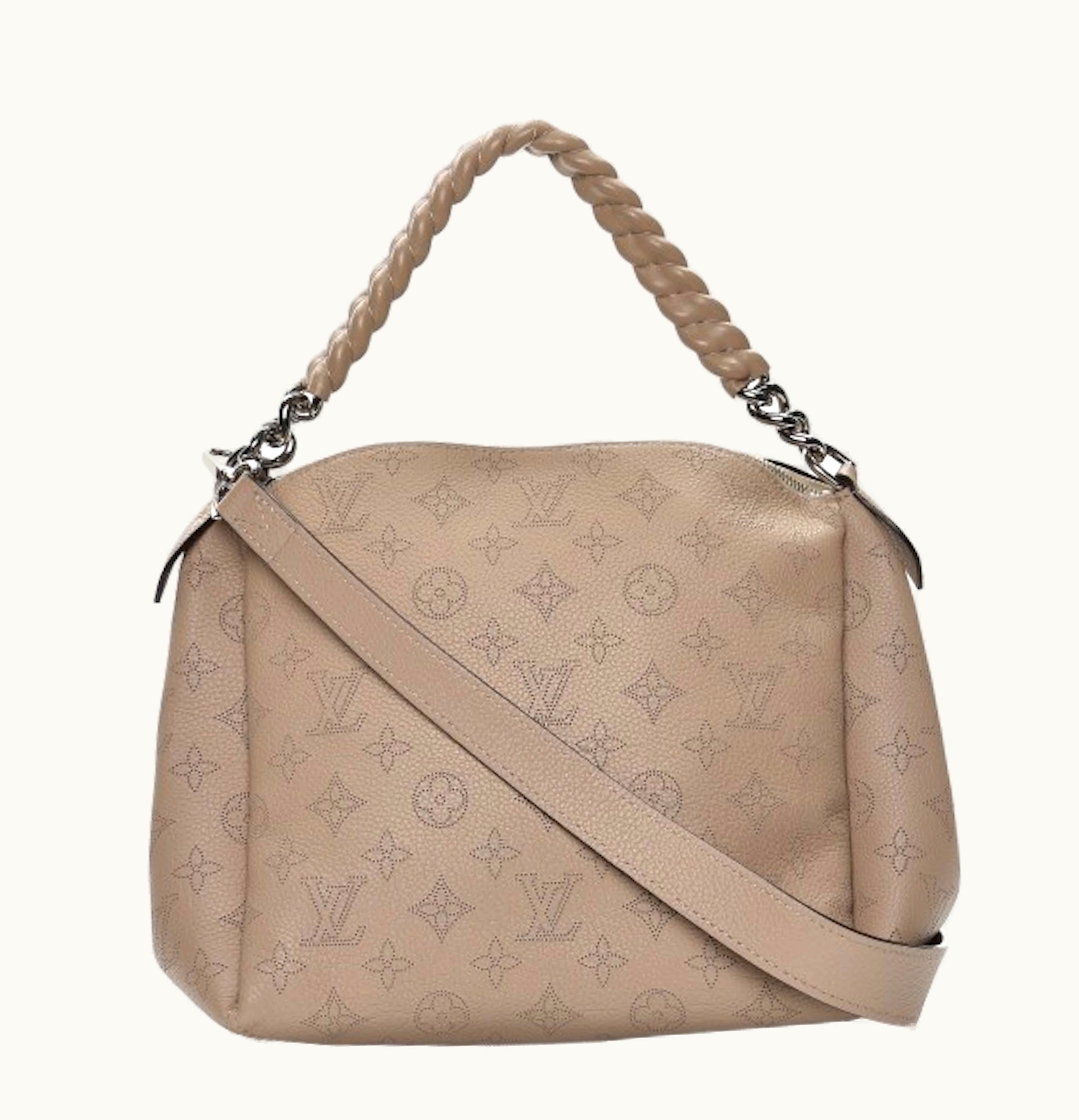 Louis Vuitton Louis Vuitton Tote Babylone Chain Monogram Mahina BB Galet