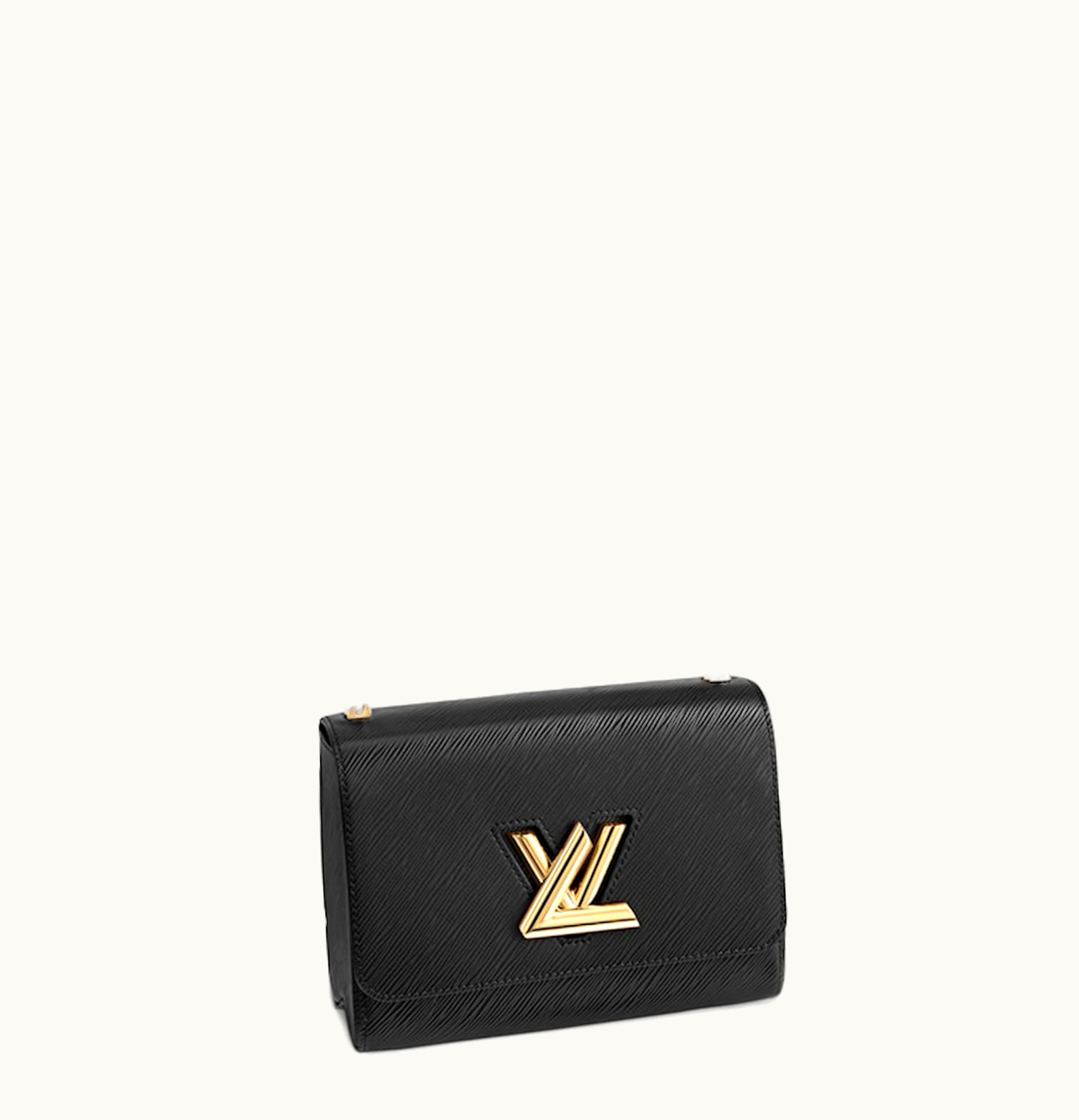 Louis Vuitton Louis Vuitton Twist MM Epi Grained Leather Black