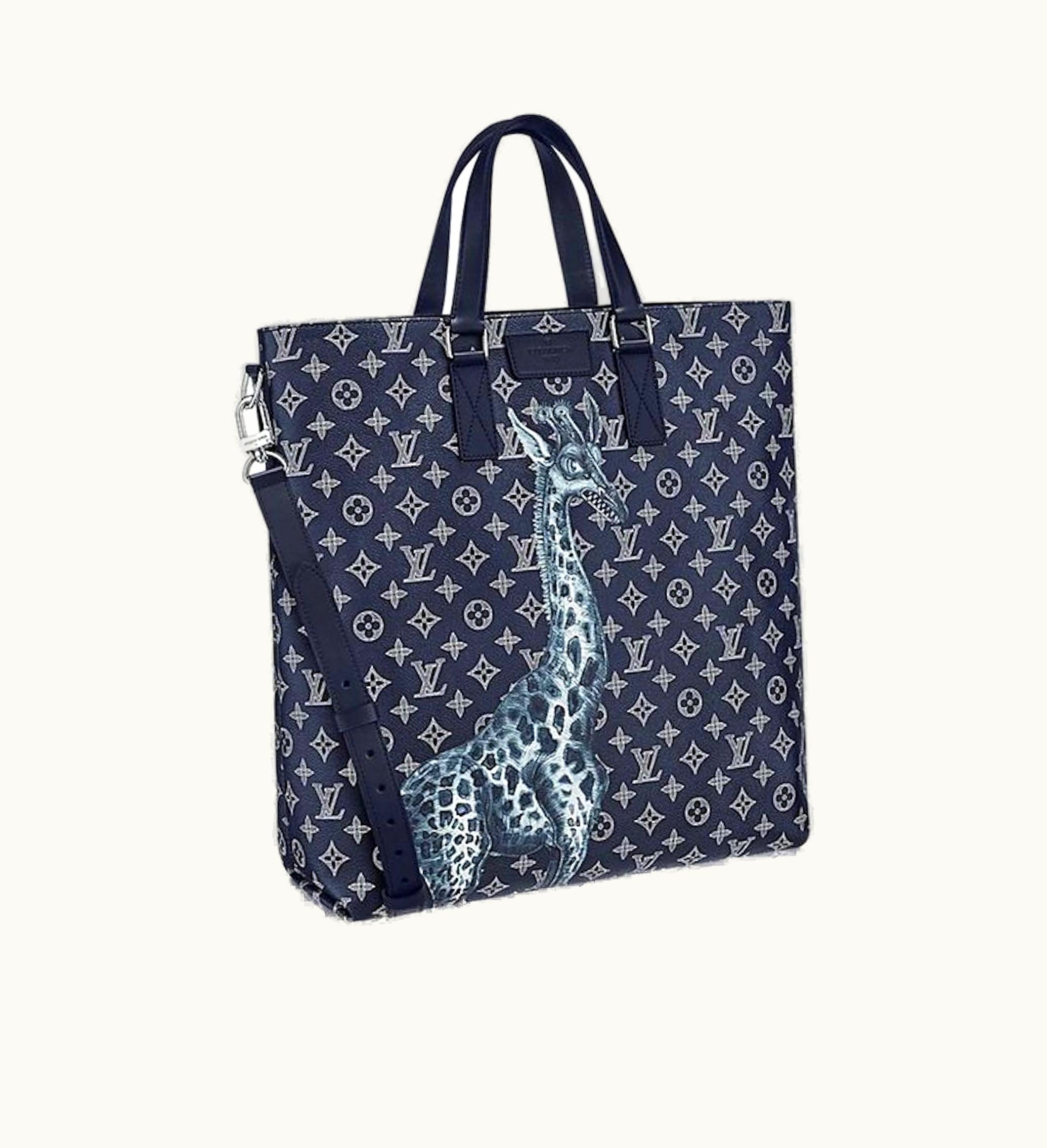 Louis Vuitton Louis Vuitton Tote Bag Savane Monogram Chapman Ink 1