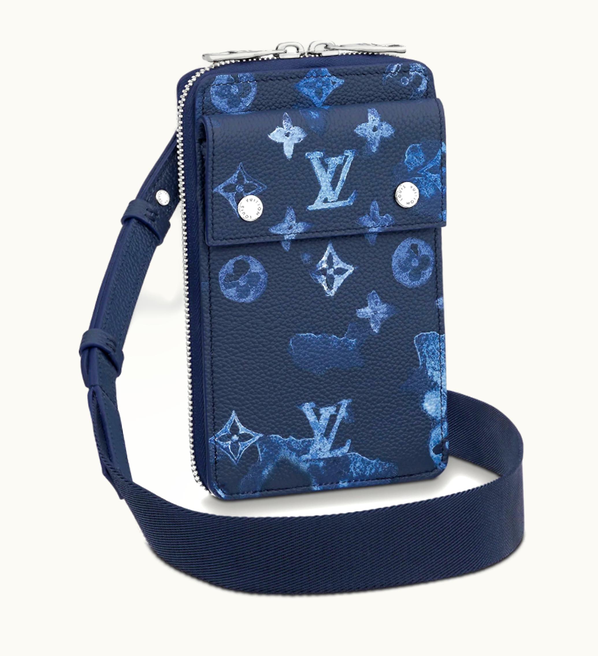 Louis Vuitton Louis Vuitton Phone Pouch Ink Watercolor