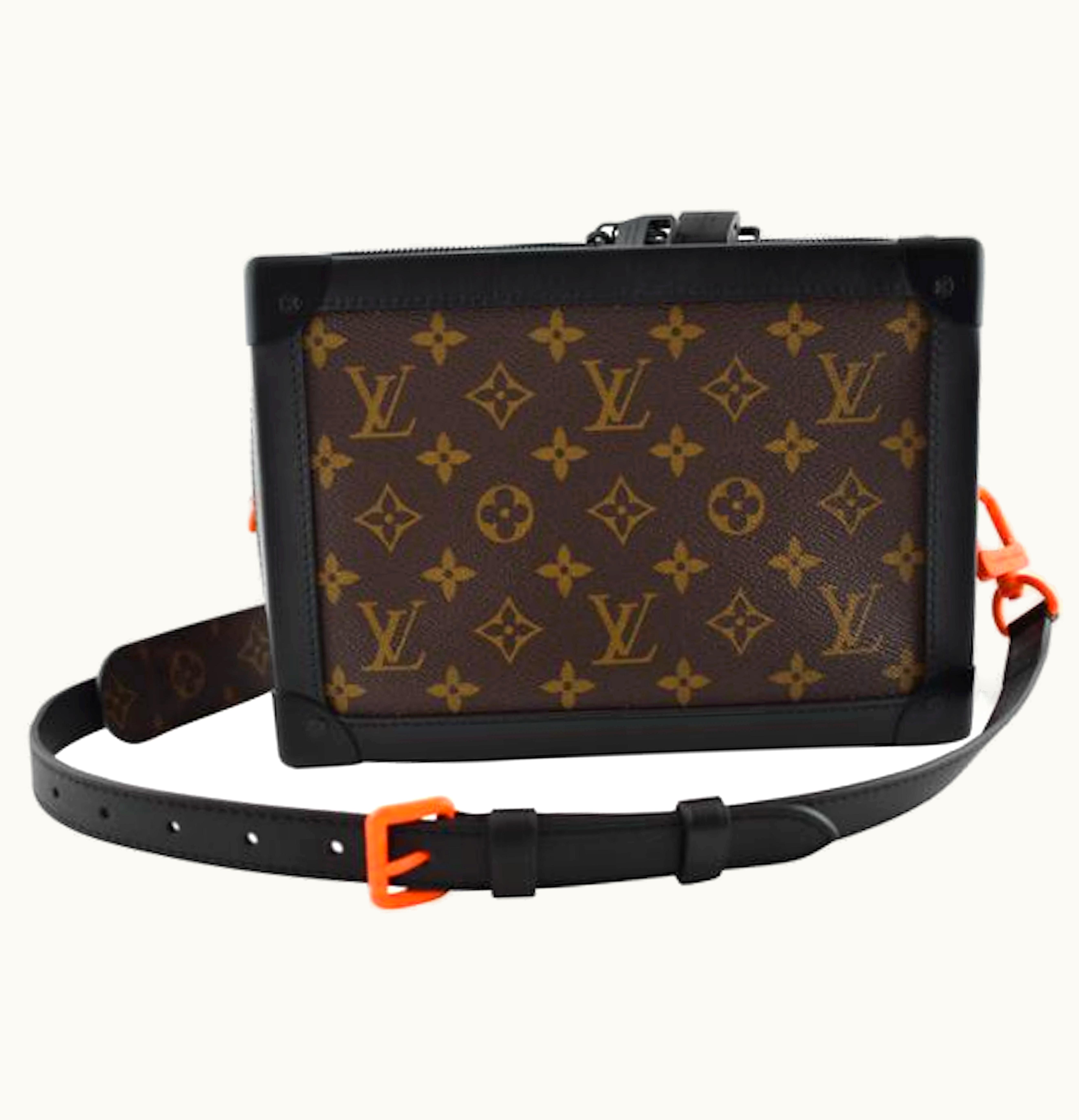 Louis Vuitton Louis Vuitton Soft Trunk Monogram With Leather Strap Brown